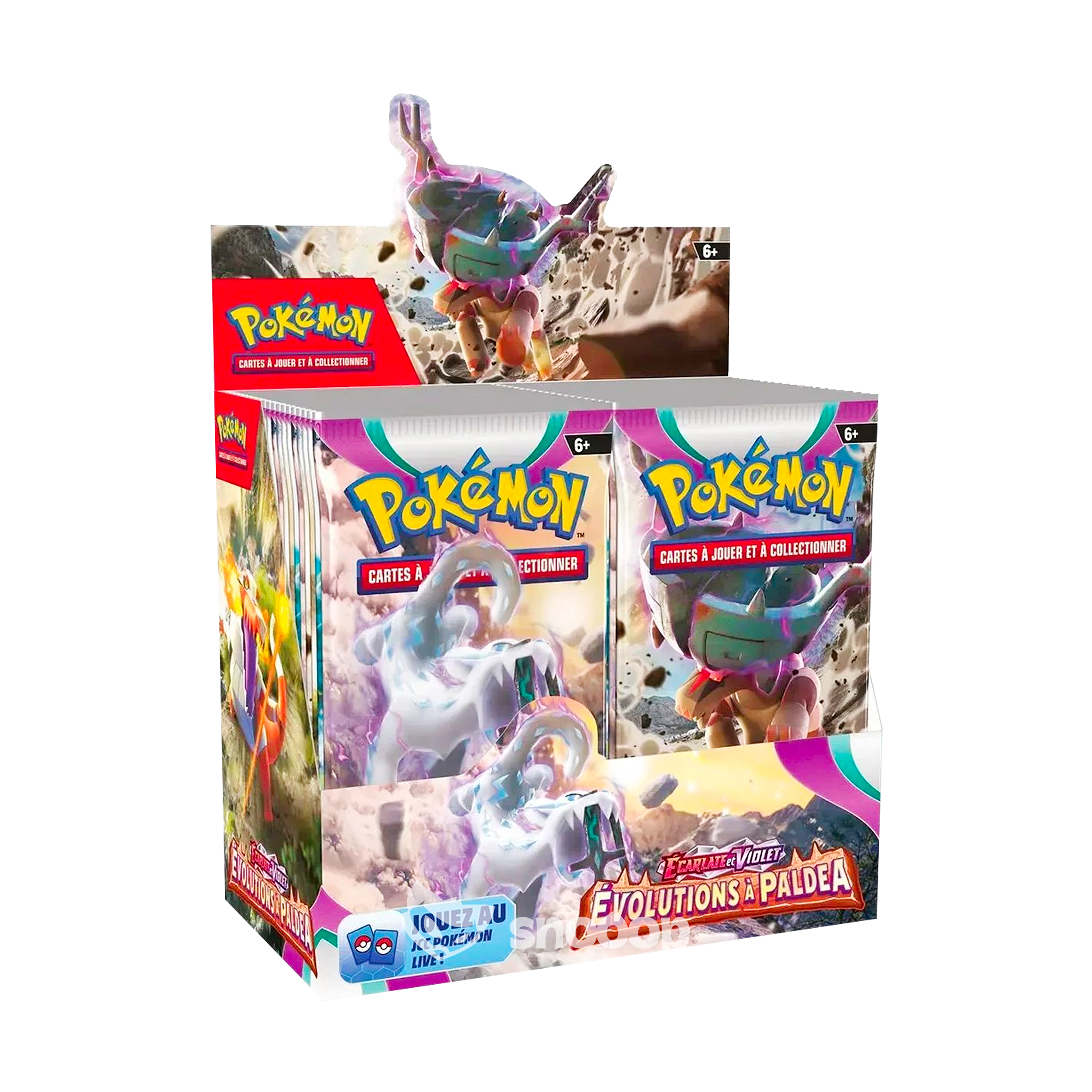 Display (36 boosters) | Pokémon | Écarlate et Violet | Évolutions à Paldéa (EV02) | 🇫🇷