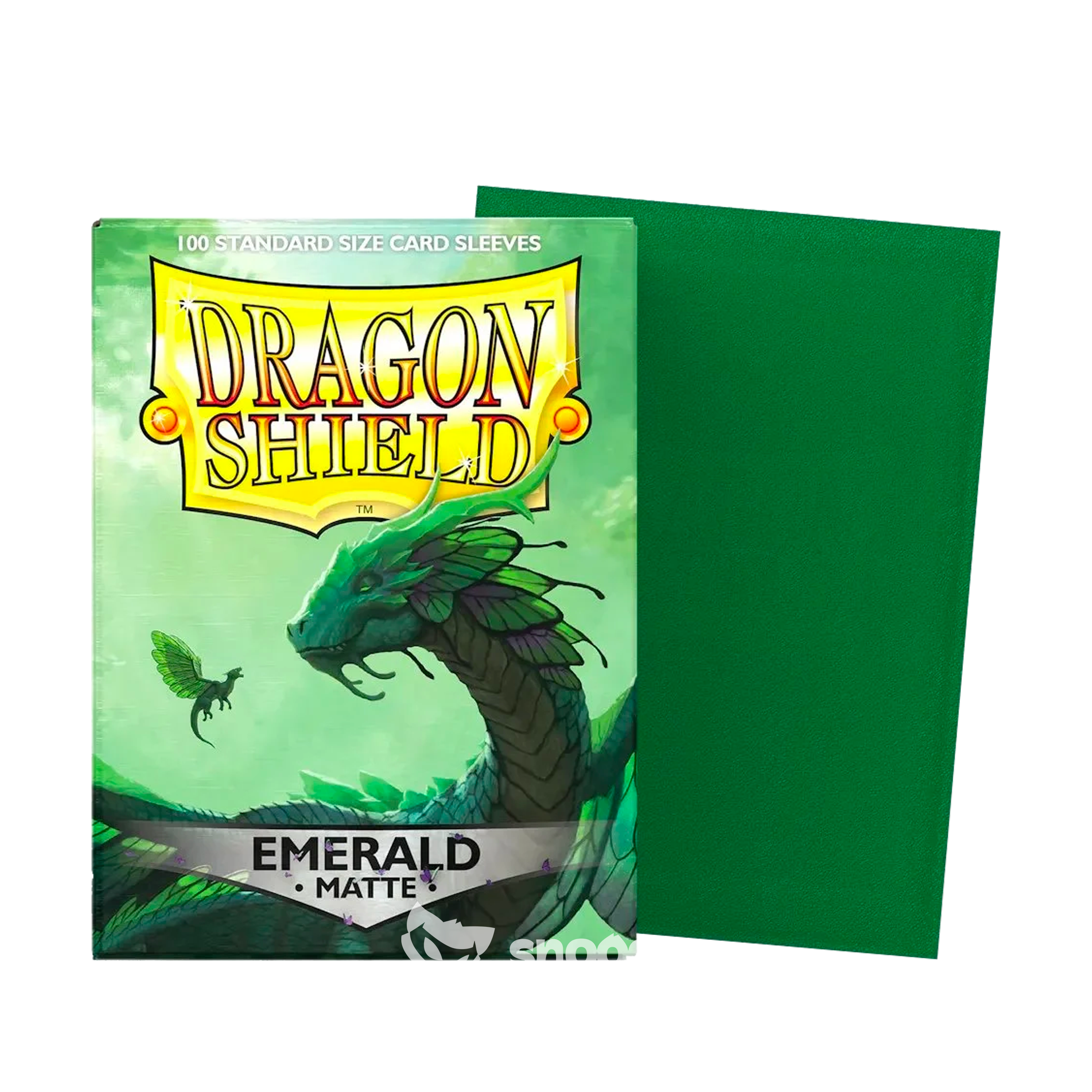 Sleeves | Dragon Shield | Standard Sleeves | Emeraude Matte | 100 Pièces 🎴
