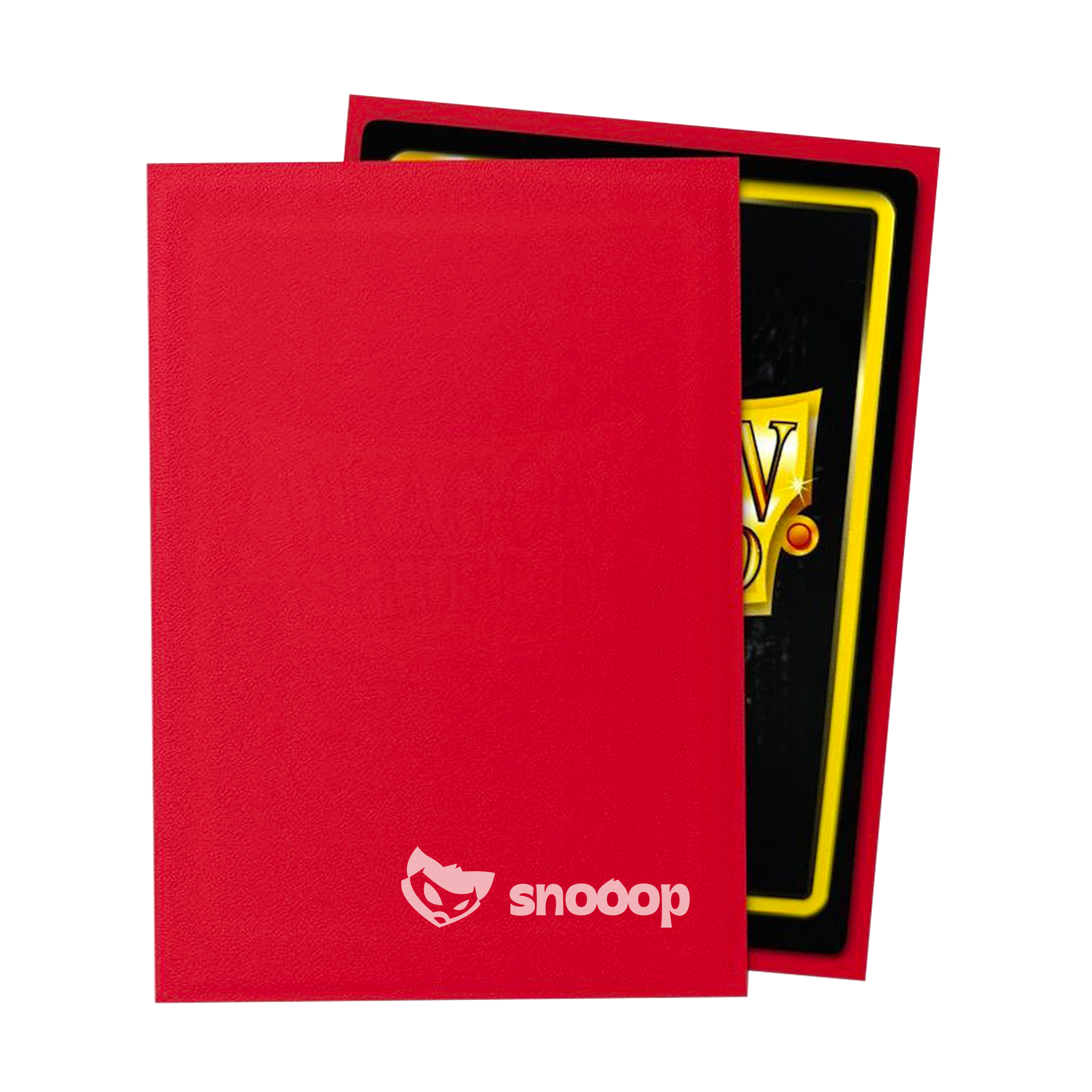 Sleeves | Dragon Shield | Japanese Size Standard Sleeves | Crimson Matte | 60 Pièces 🎴