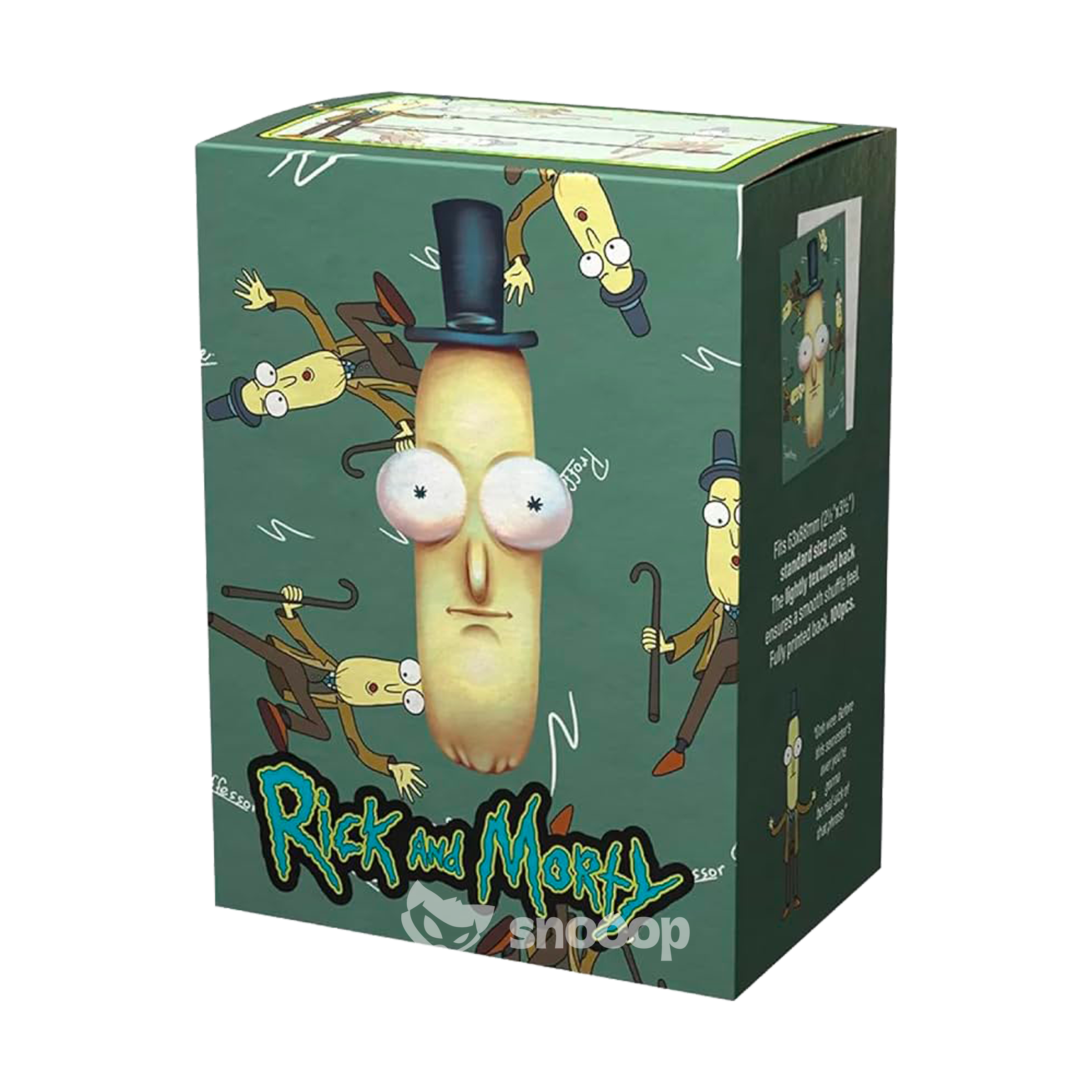 Sleeves | Dragon Shield | Standard Art Sleeves | Rick & Morty : Mr Poopy Butthole | 100 Pièces 🎴