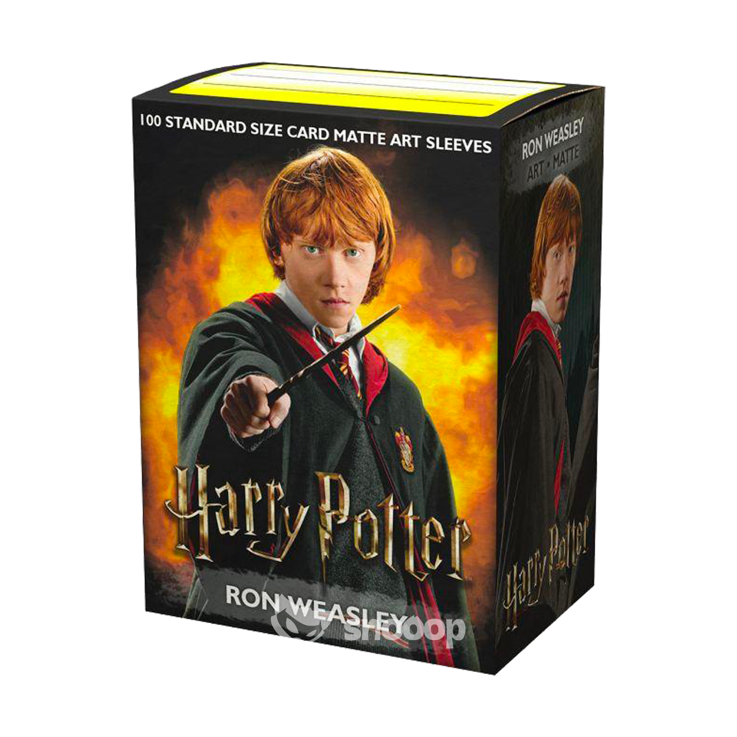 Sleeves | Dragon Shield | Standard Art Sleeves | Wizarding World : Ron Weasley | 100 Pièces 🎴