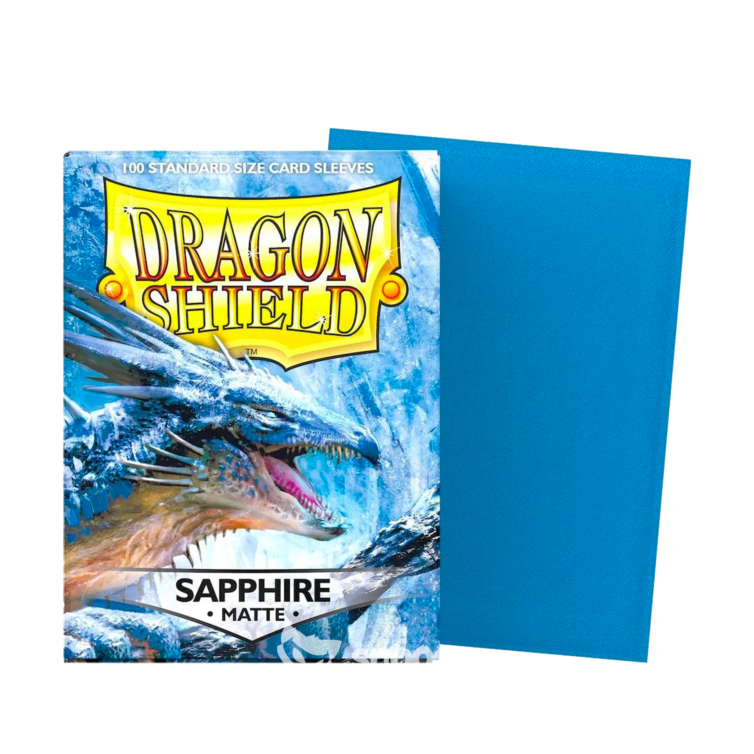 Sleeves | Dragon Shield | Standard Sleeves | Sapphire Matte | 100 Pièces 🎴