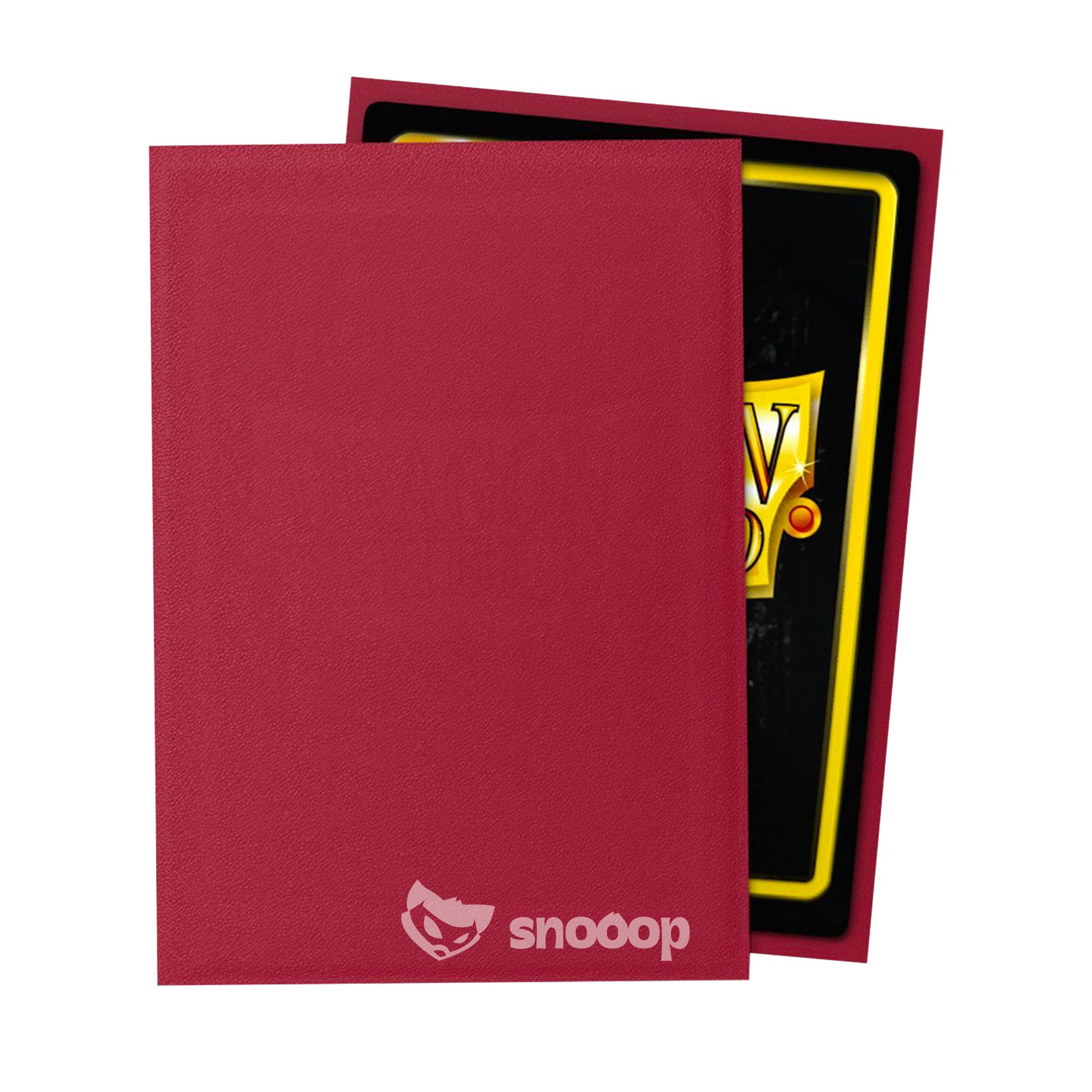 Sleeves | Dragon Shield | Japanese Size Standard Sleeves | Blood Red Matte | 60 Pièces 🎴