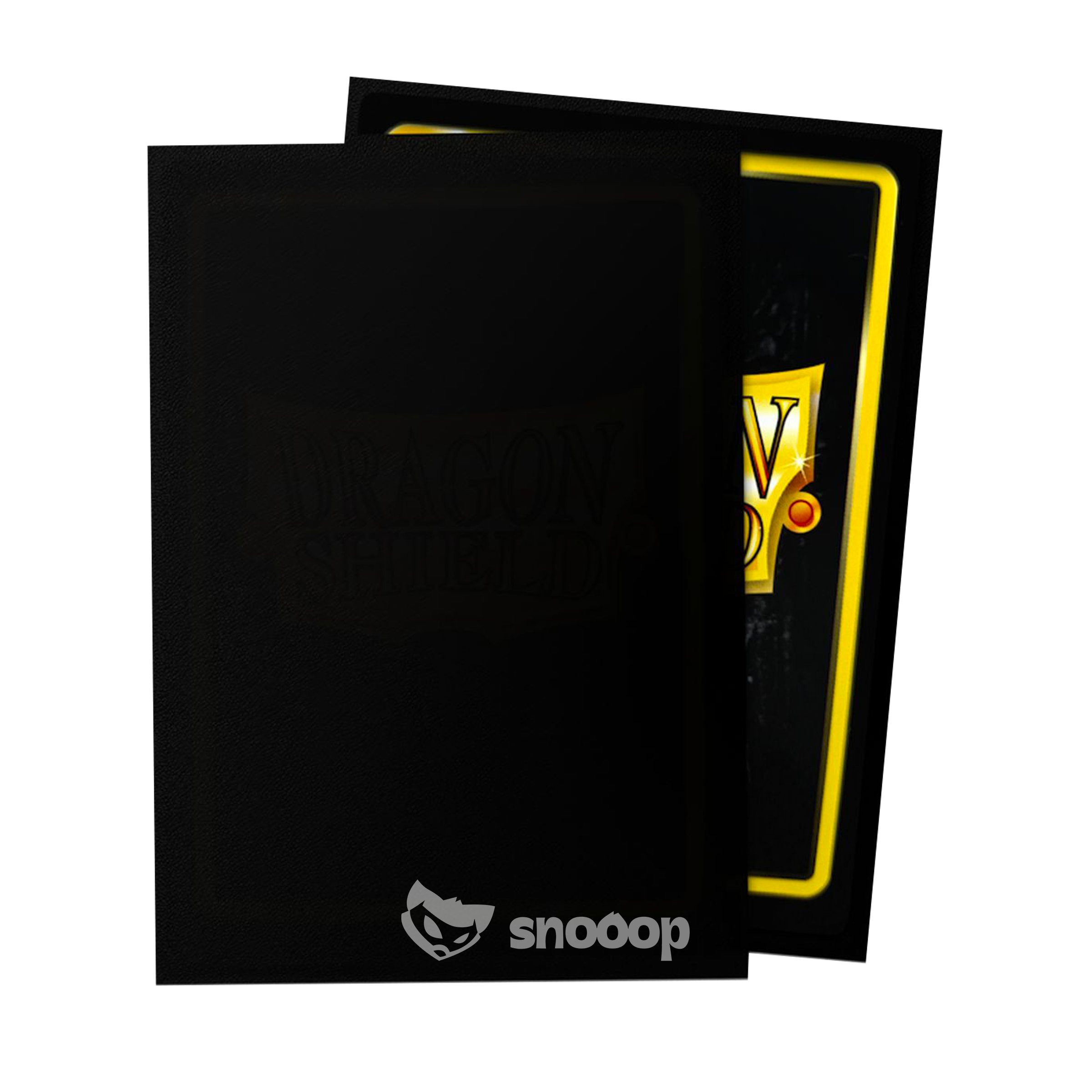 Sleeves | Dragon Shield | Japanese Size Standard Sleeves | Noir Matte | 60 Pièces 🎴