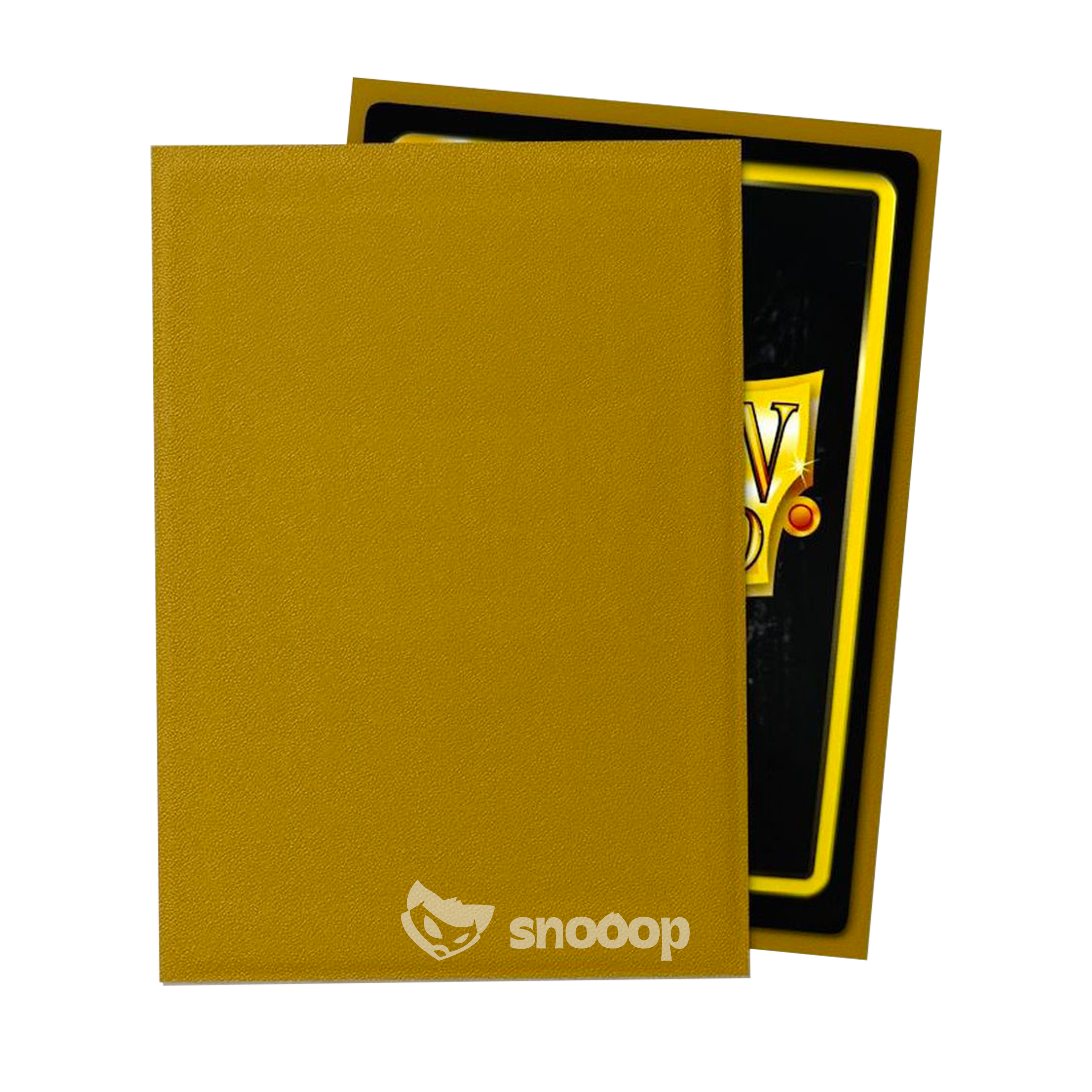 Sleeves | Dragon Shield | Japanese Size Standard Sleeves | Or Matte | 60 Pièces 🎴