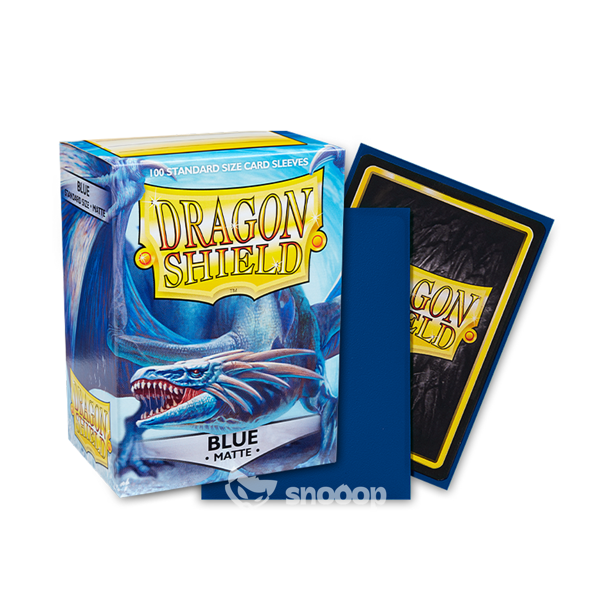 Sleeves | Dragon Shield | Standard Sleeves | Blue Matte | 100 Pièces 🎴