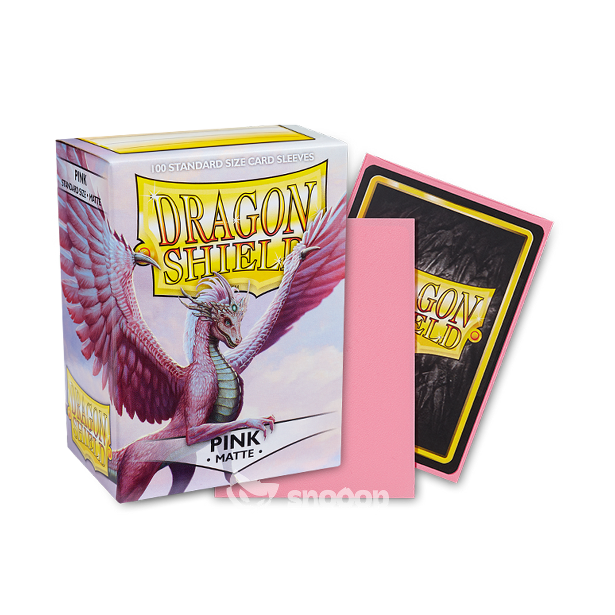 Sleeves | Dragon Shield | Standard Sleeves | Pink Matte | 100 Pièces 🎴