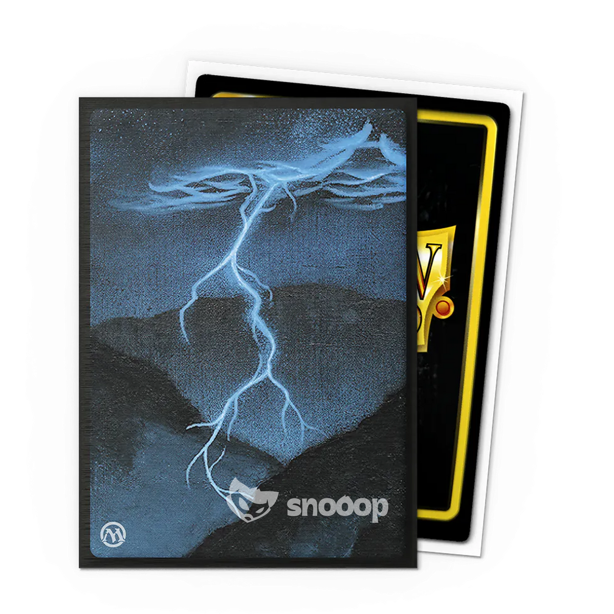 Précommande Sleeves | Dragon Shield | Standard Licensed Art Sleeves | MtG : Retro Series - Lightning Bolt | 100 Pièces 🎴