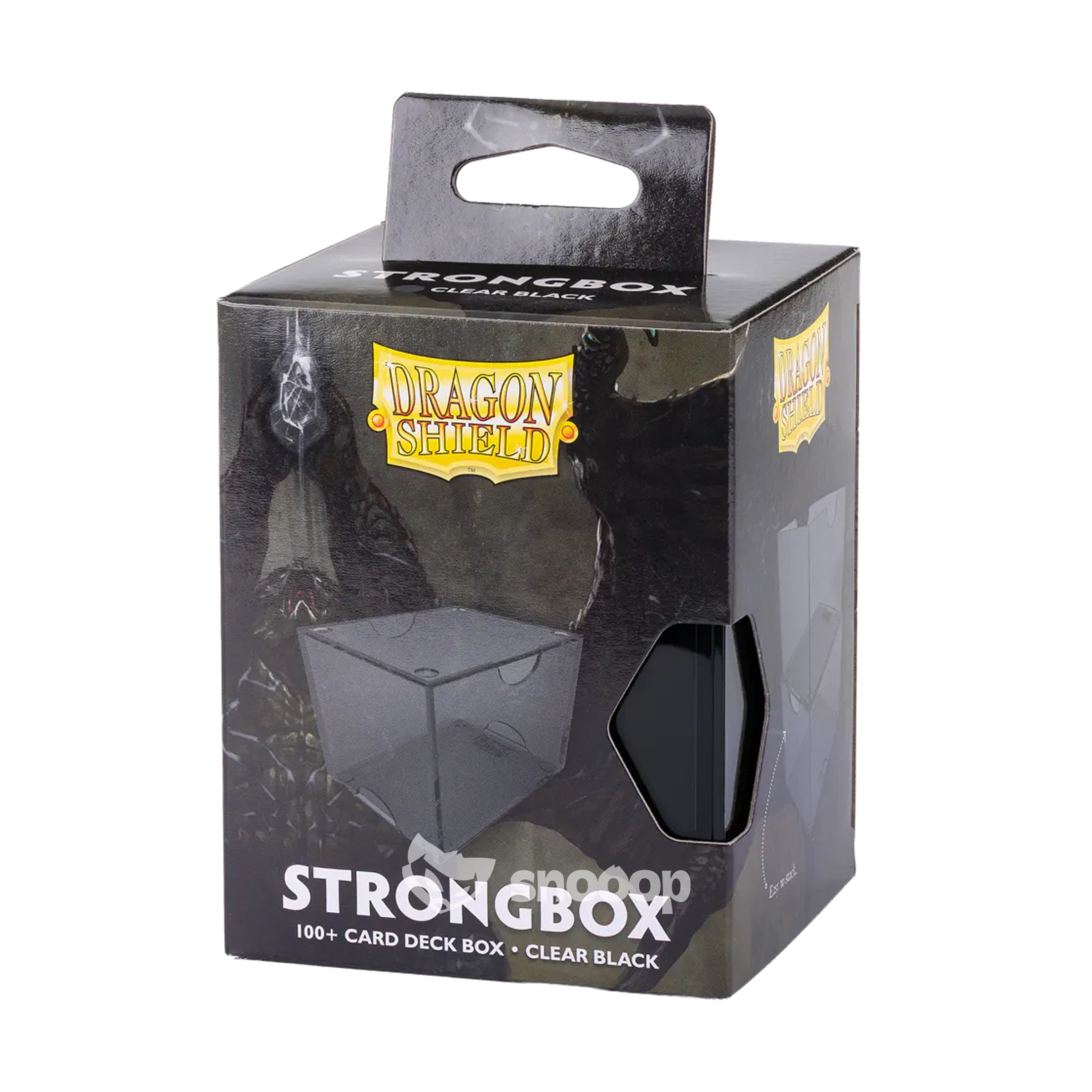 BoĂźte de Rangement | Dragon Shield | Strongbox 100+ | Clear Black | đ