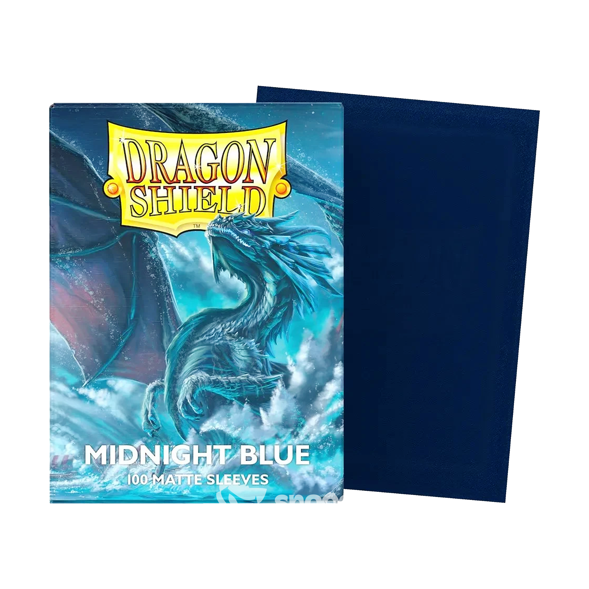 Sleeves | Dragon Shield | Standard Sleeves | Midnight Blue Matte | 100 PiĂšces đŽ