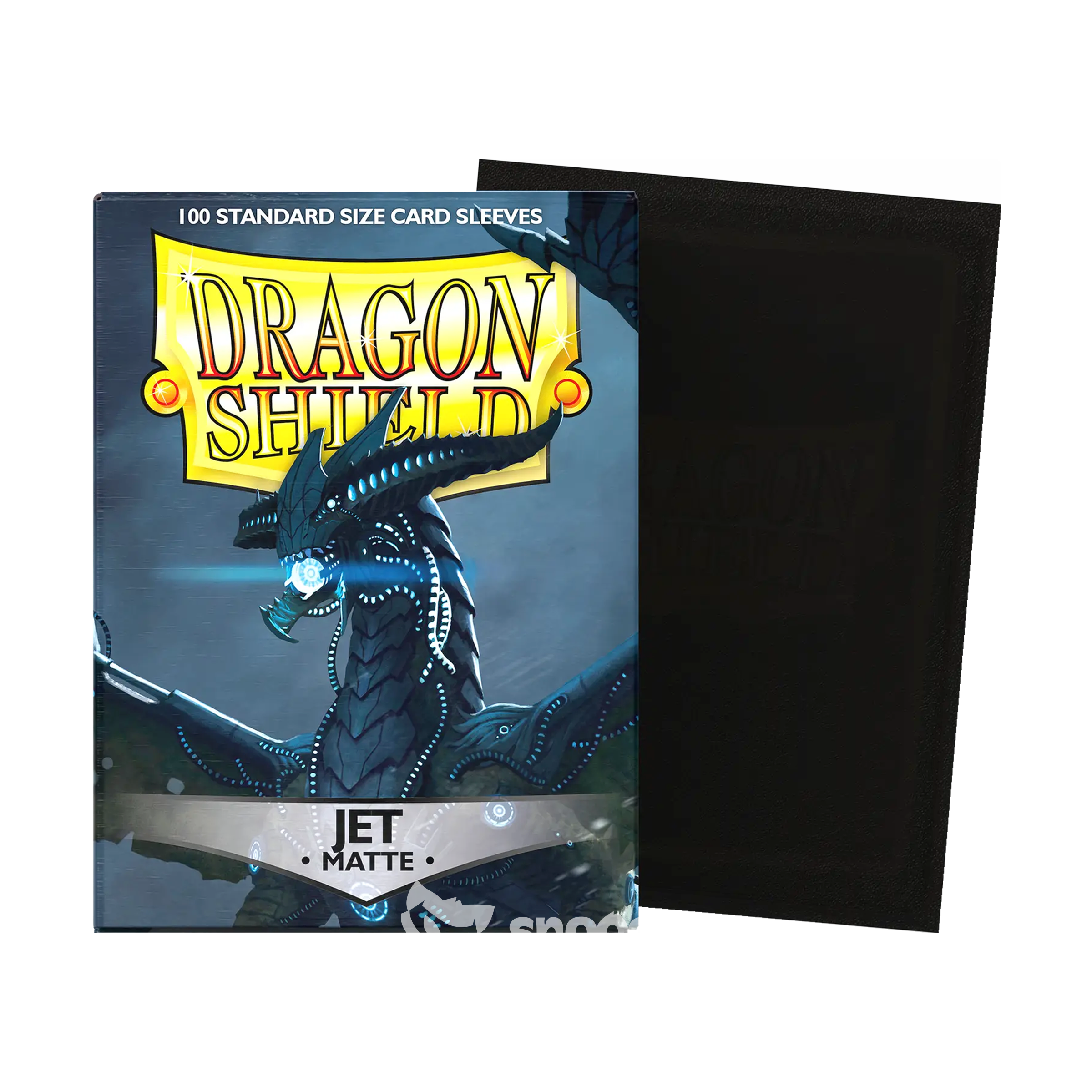Sleeves | Dragon Shield | Standard Sleeves | Jet Matte | 100 Pièces 🎴