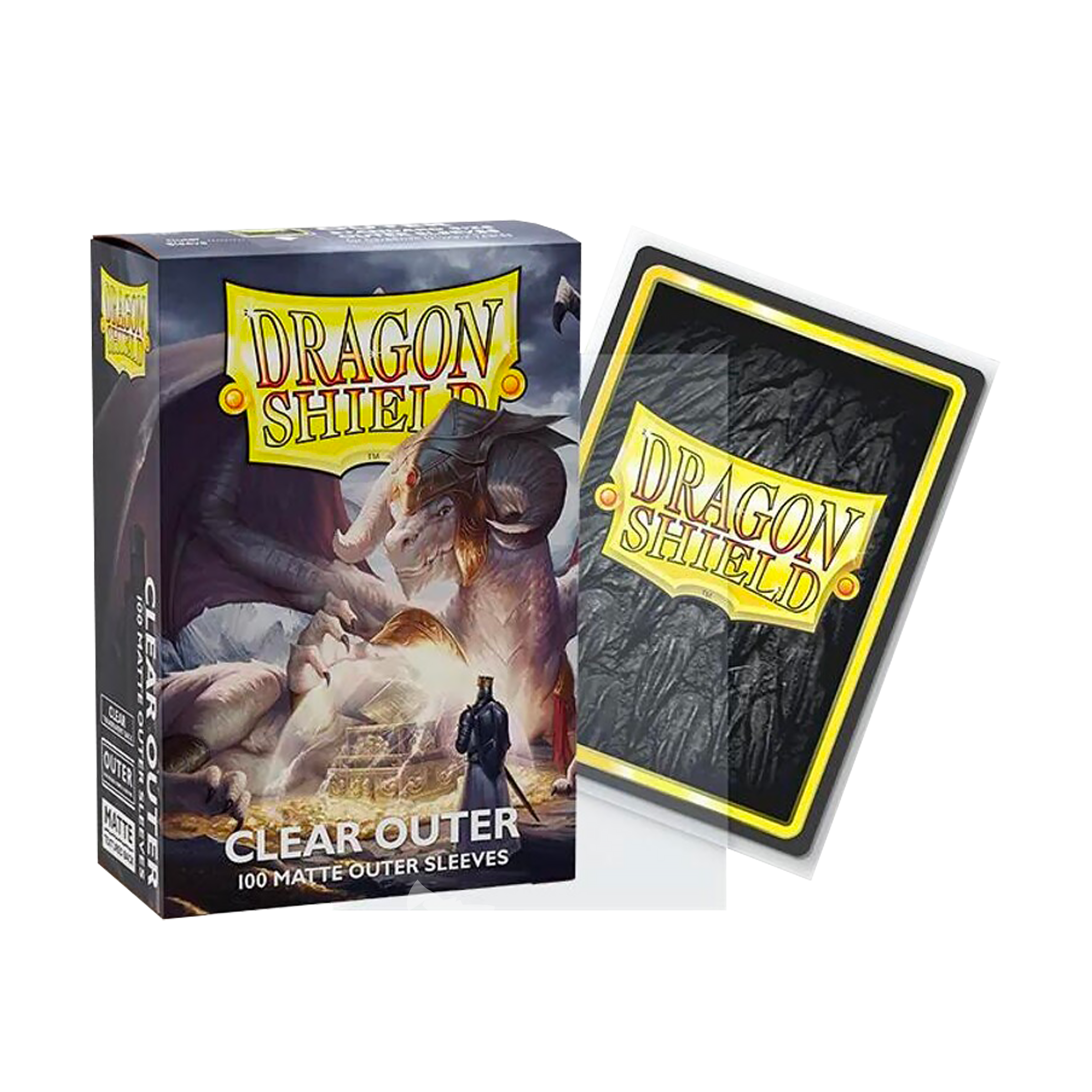 Sleeves | Dragon Shield | Outer Sleeve | Clear | 100 Pièces 🎴