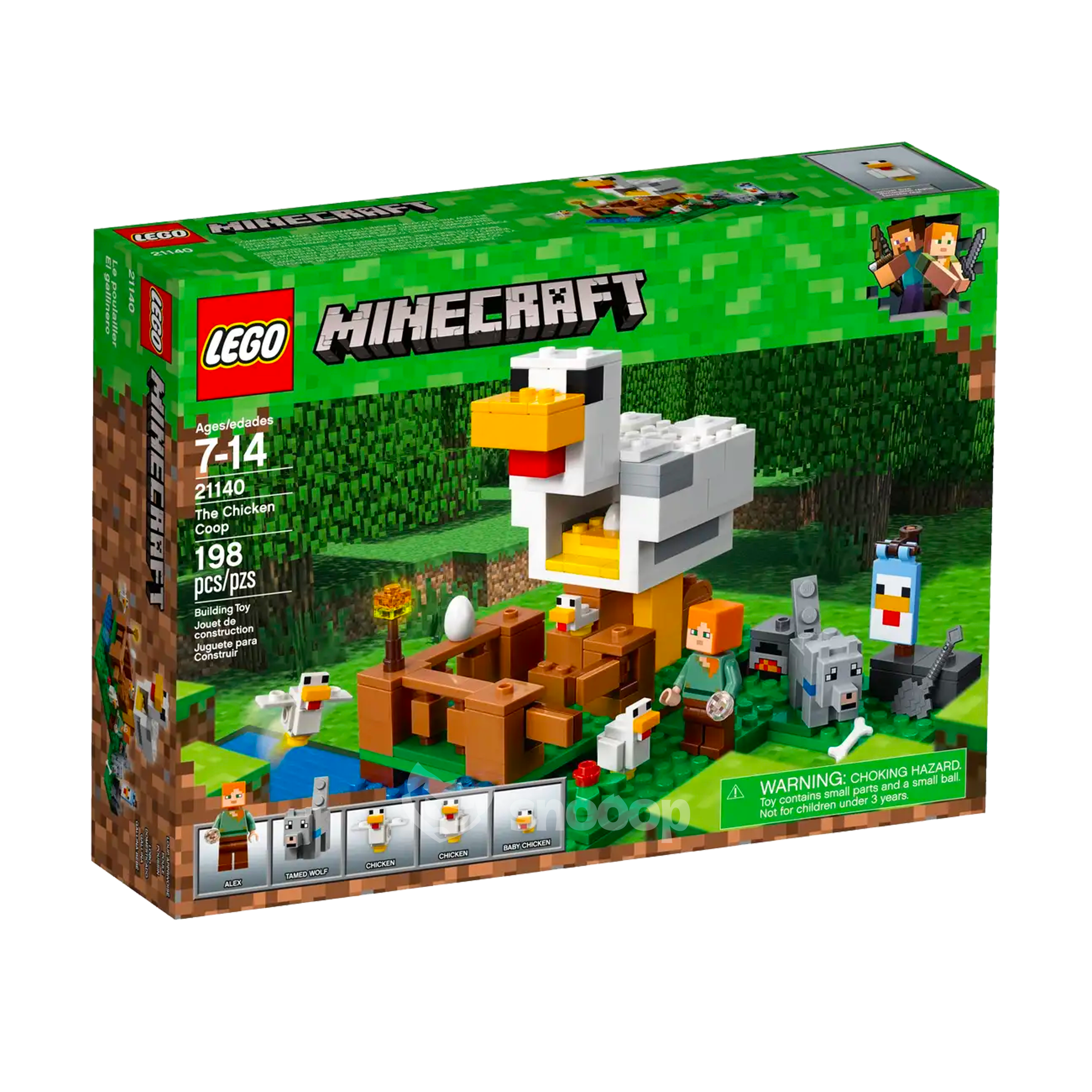 LEGO | 21140 | Minecraft® | Le poulailler