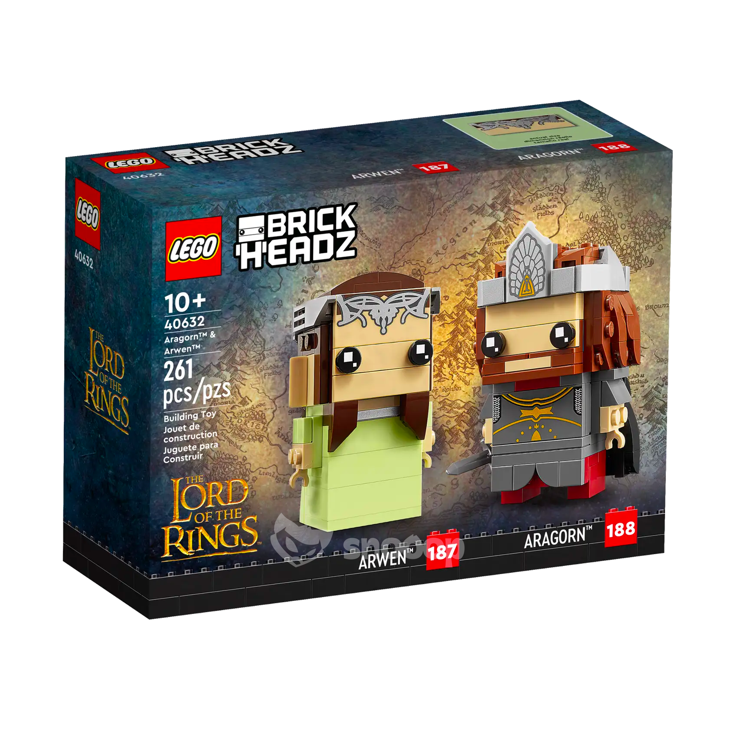LEGO | 40632 | BrickHeadz | Aragorn™ et Arwen™