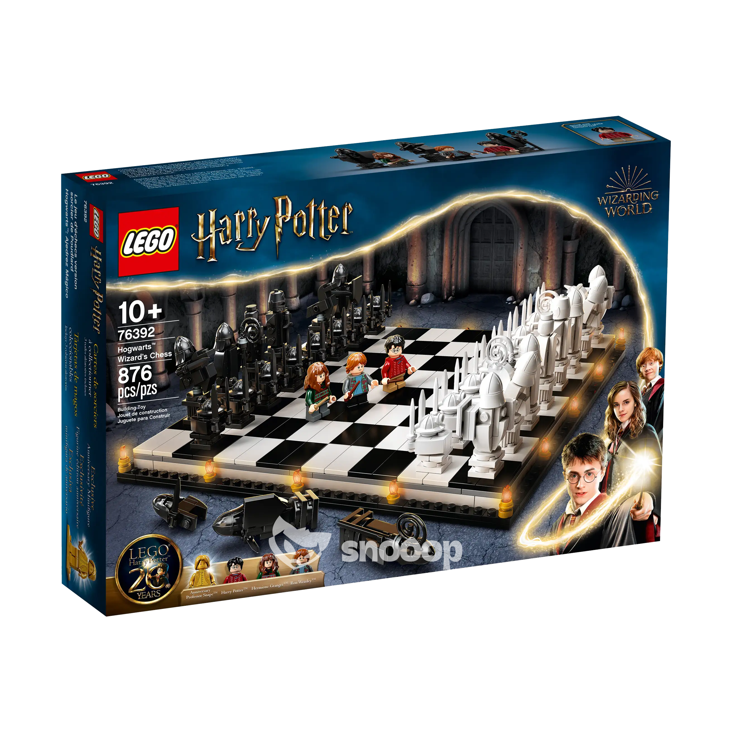 LEGO | 76392 | Harry Potter™ | Le jeu d’échecs version sorcier de Poudlard™
