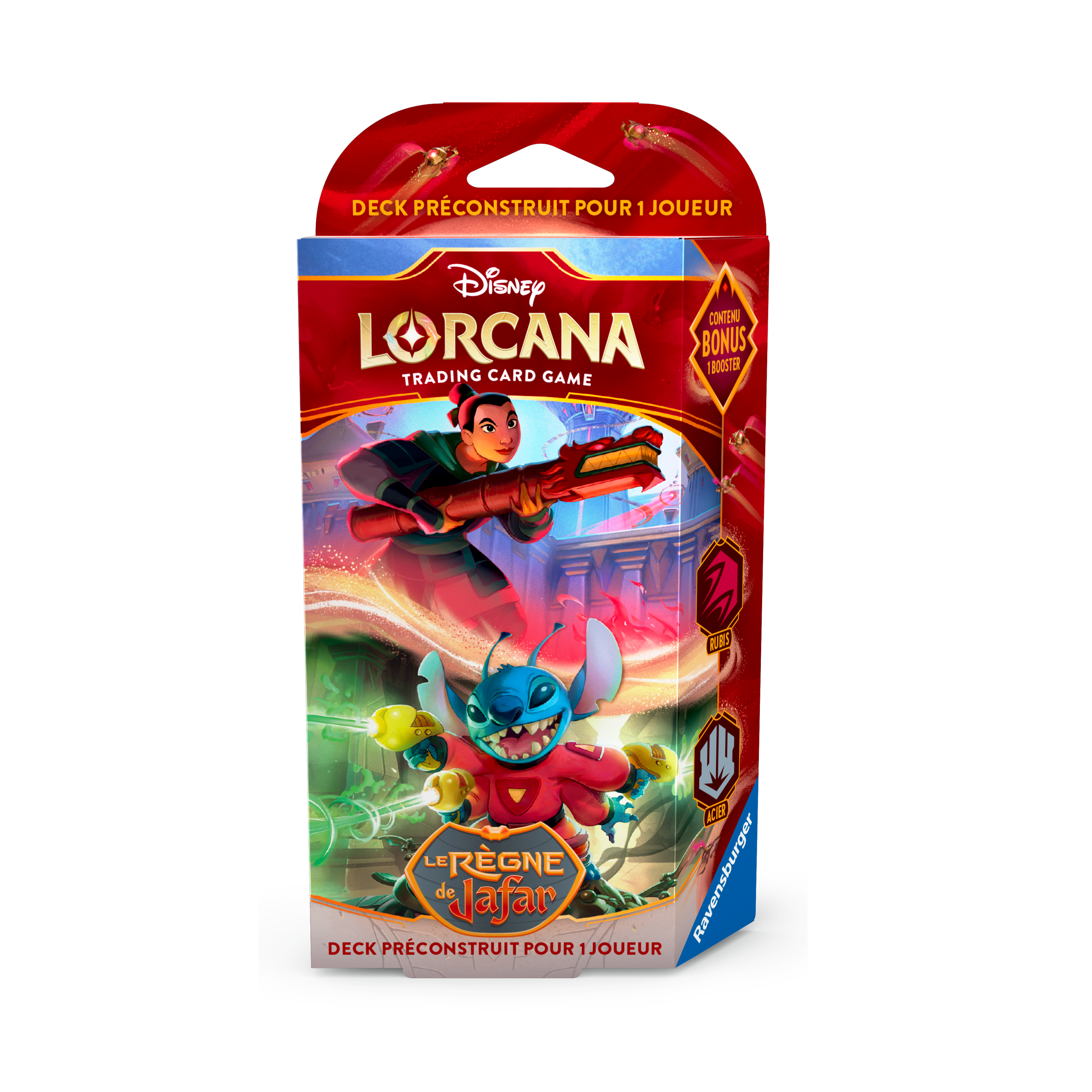 Deck démarrage | Lorcana S8 | Le Règne de Jafar | Mulan & Stitch | 🇫🇷