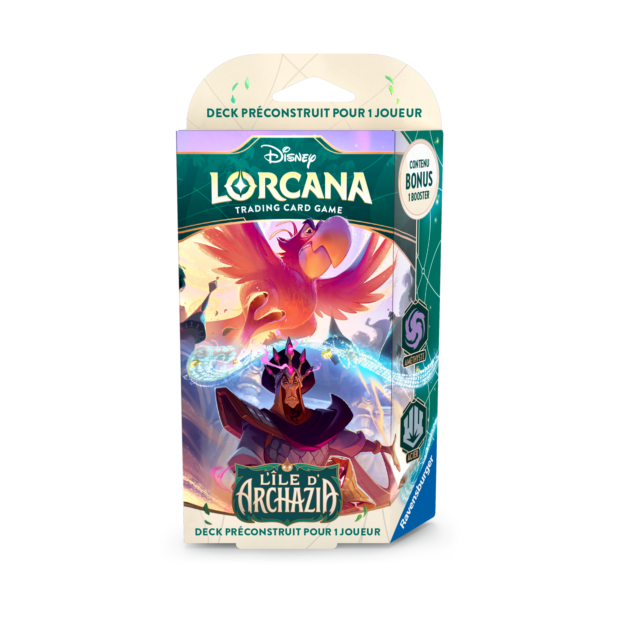 Deck démarrage | Lorcana S7 | L'île d'Archazia | Iago / Jafar | 🇫🇷