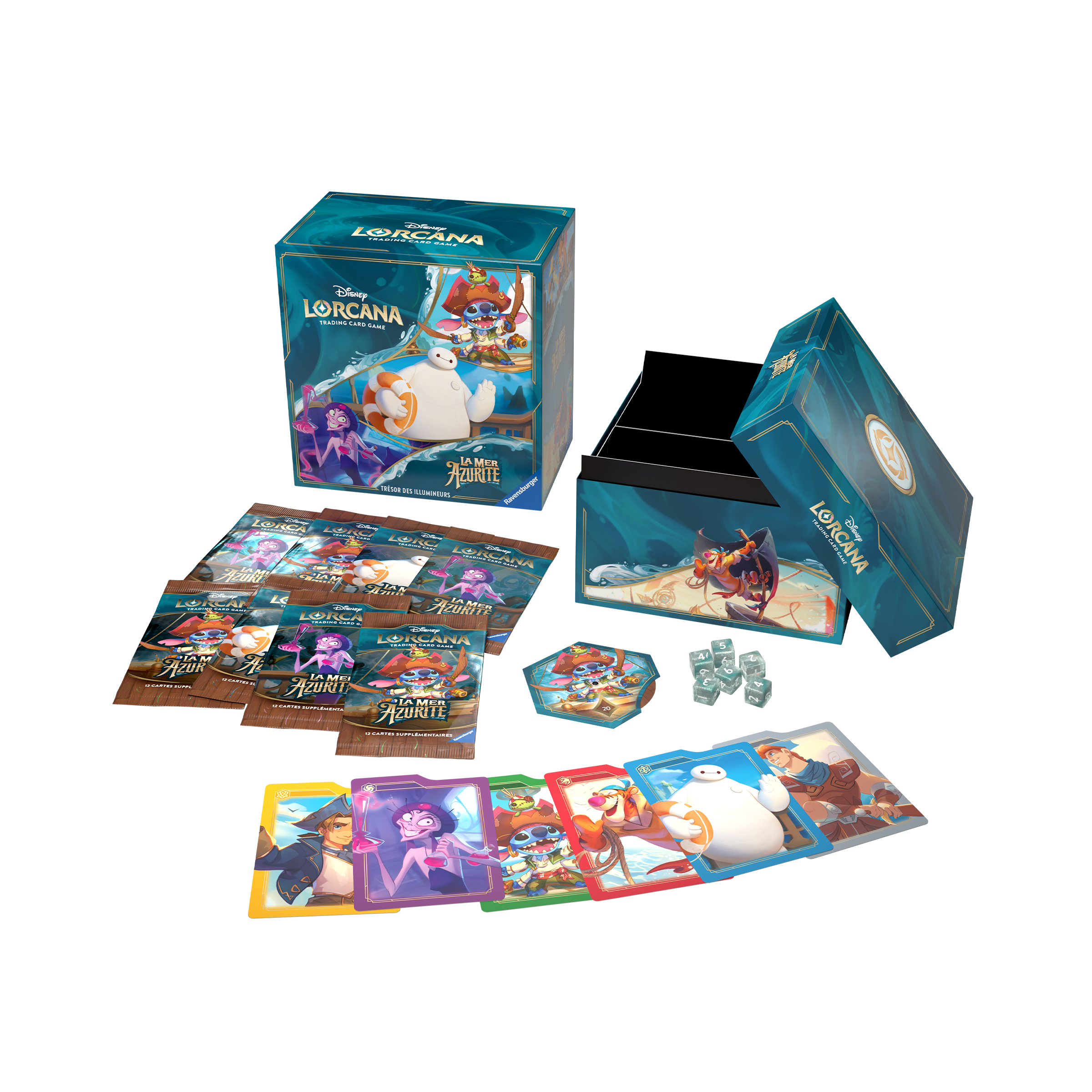 Trove Pack | Lorcana | Chapitre S6 | La Mer Azurite | Trésors des Illumineurs | 🇫🇷