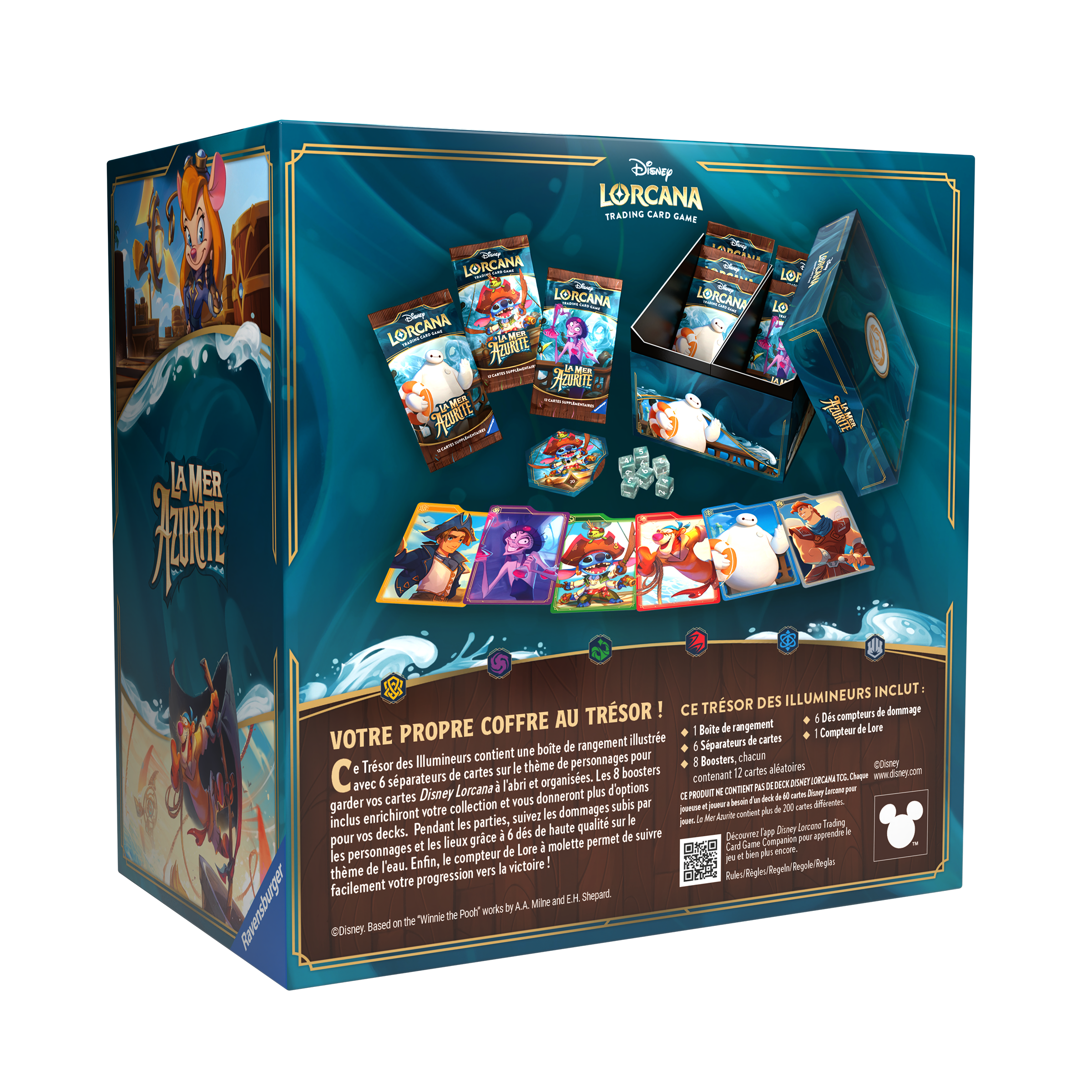 Trove Pack | Lorcana | Chapitre S6 | La Mer Azurite | Trésors des Illumineurs | 🇫🇷