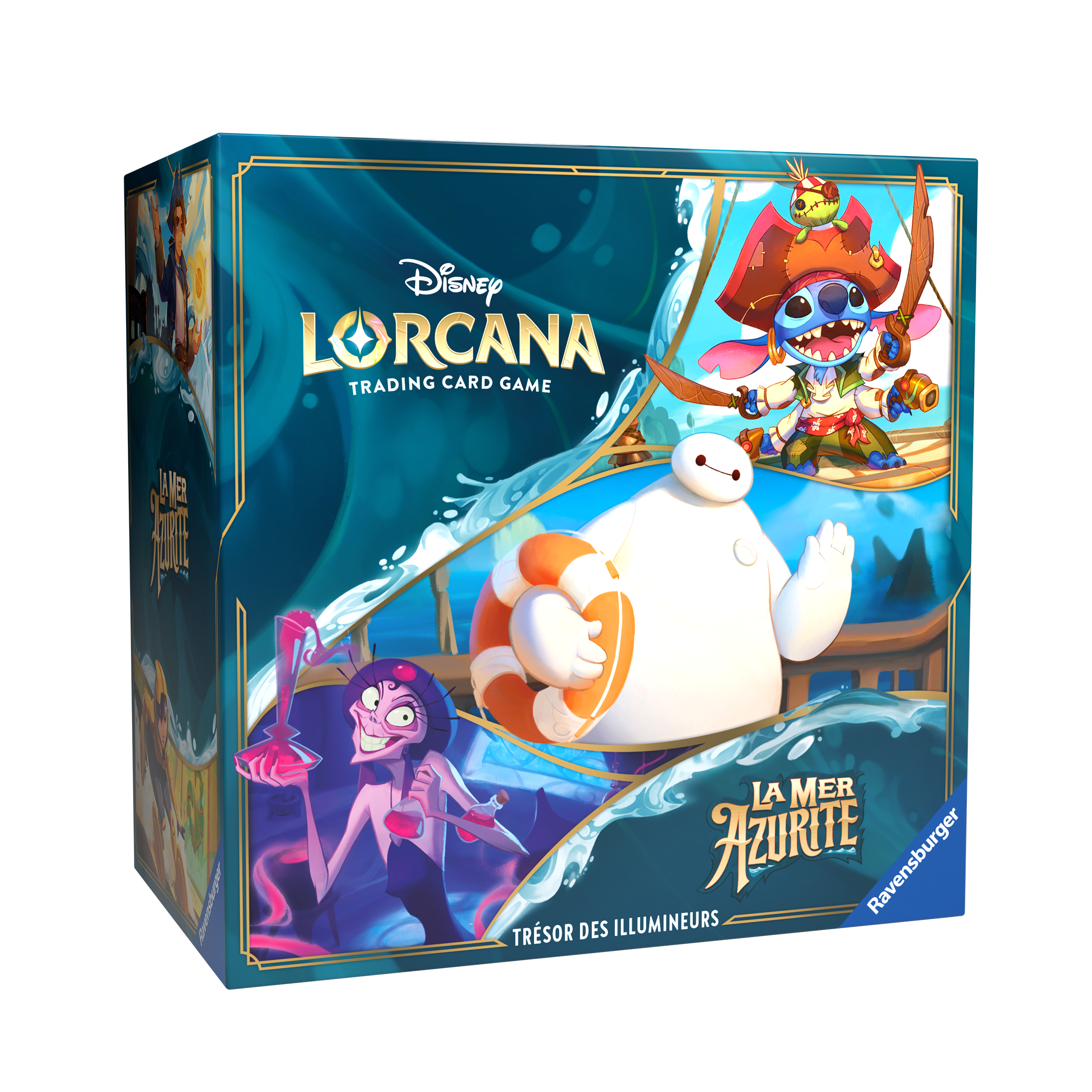Trove Pack | Lorcana | Chapitre S6 | La Mer Azurite | Trésors des Illumineurs | 🇫🇷