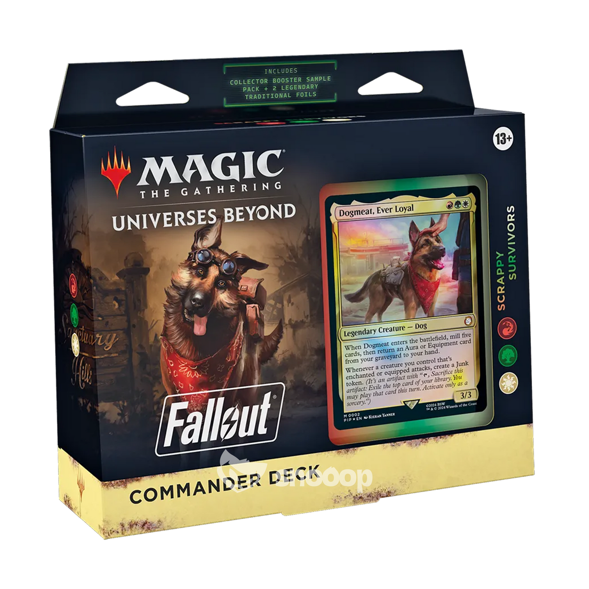Deck | Magic The Gathering | Deck commander | Fallout | Dogmeat, Ever Loyal | 🇬🇧