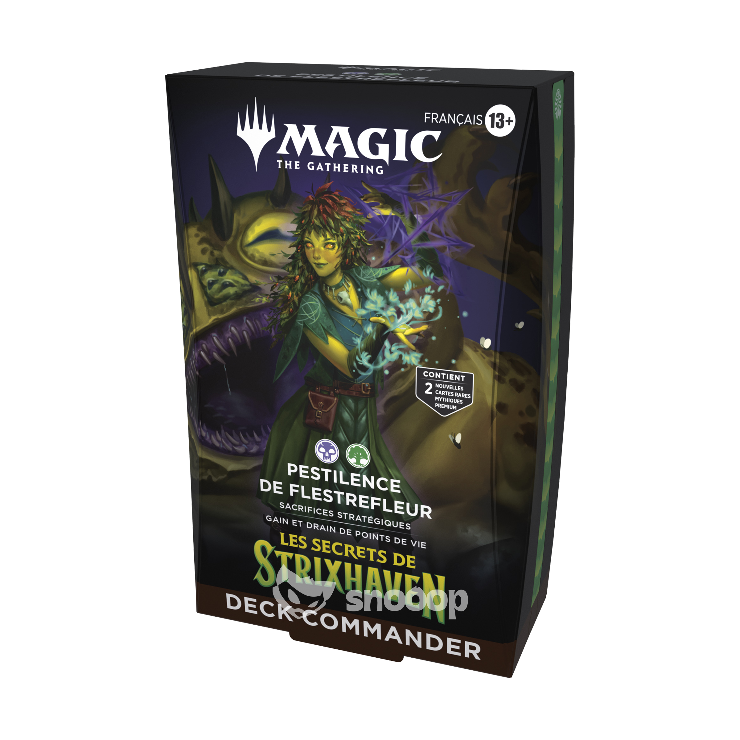 Précommande Deck | Magic The Gathering | Deck commander | Les Secrets de Strixhaven | Pestilence de Flestrefleur | 🇫🇷