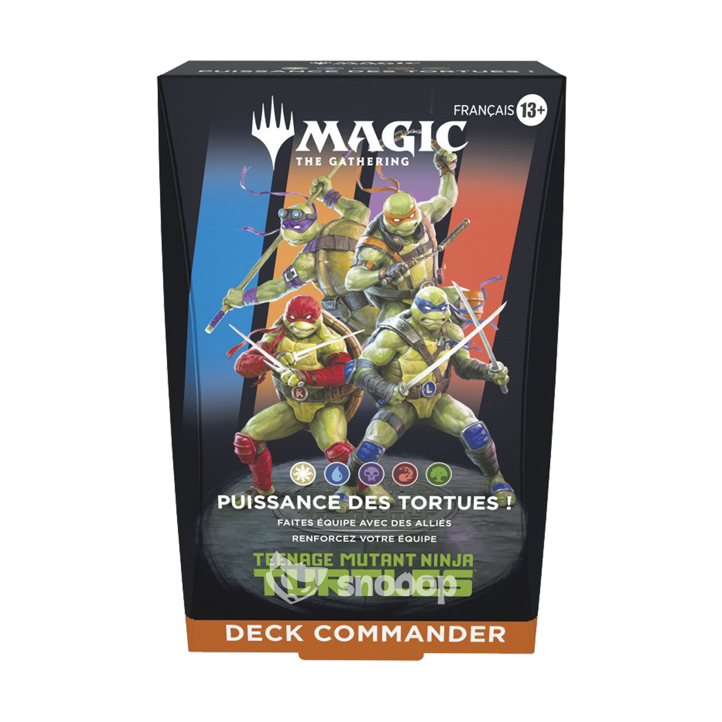 Deck | Magic The Gathering | Deck commander | Teenage Mutant Ninja Turtles | 🇫🇷