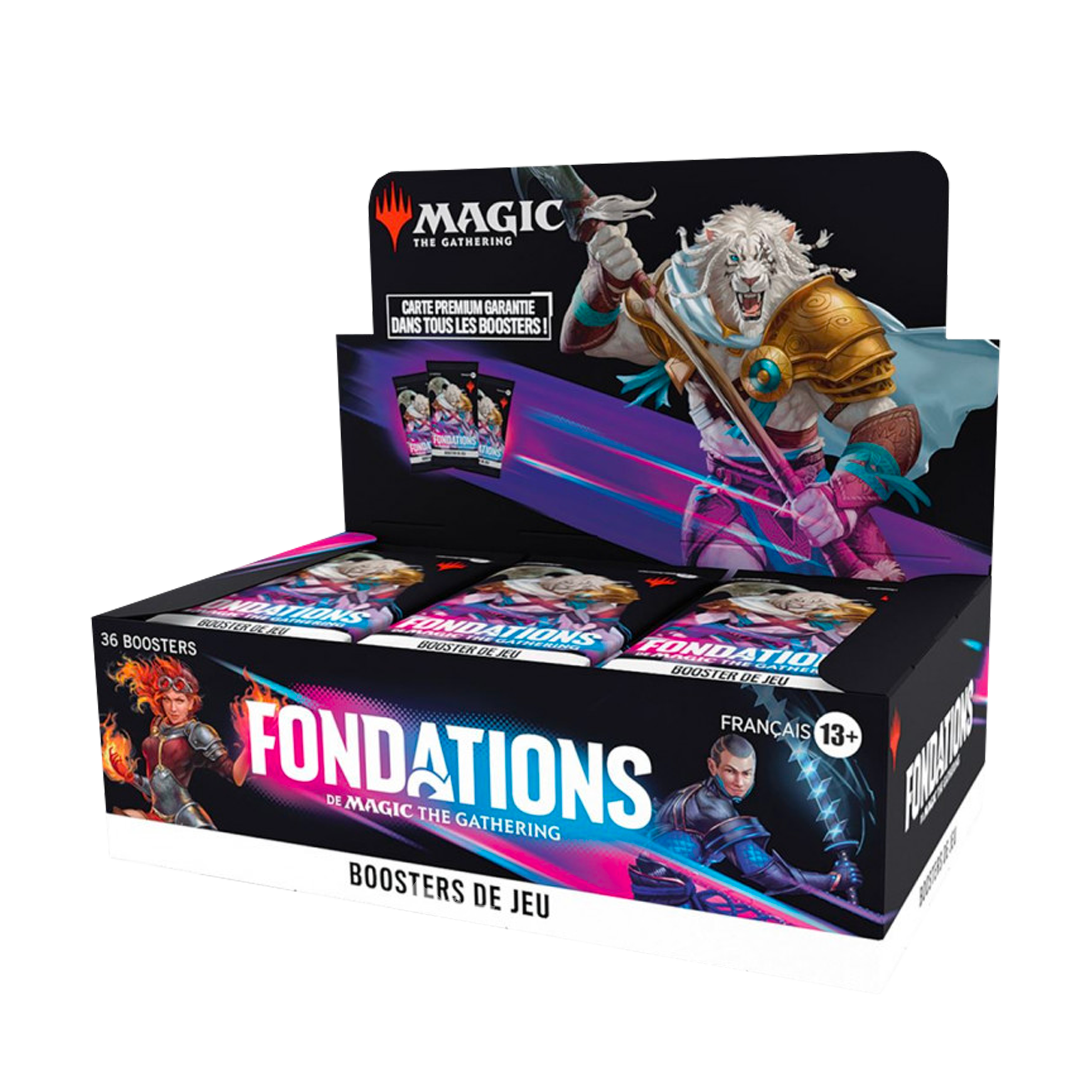 Display (Boîte de 36 Boosters) | Magic The Gathering | Boosters de Jeu | Fondations | 🇫🇷