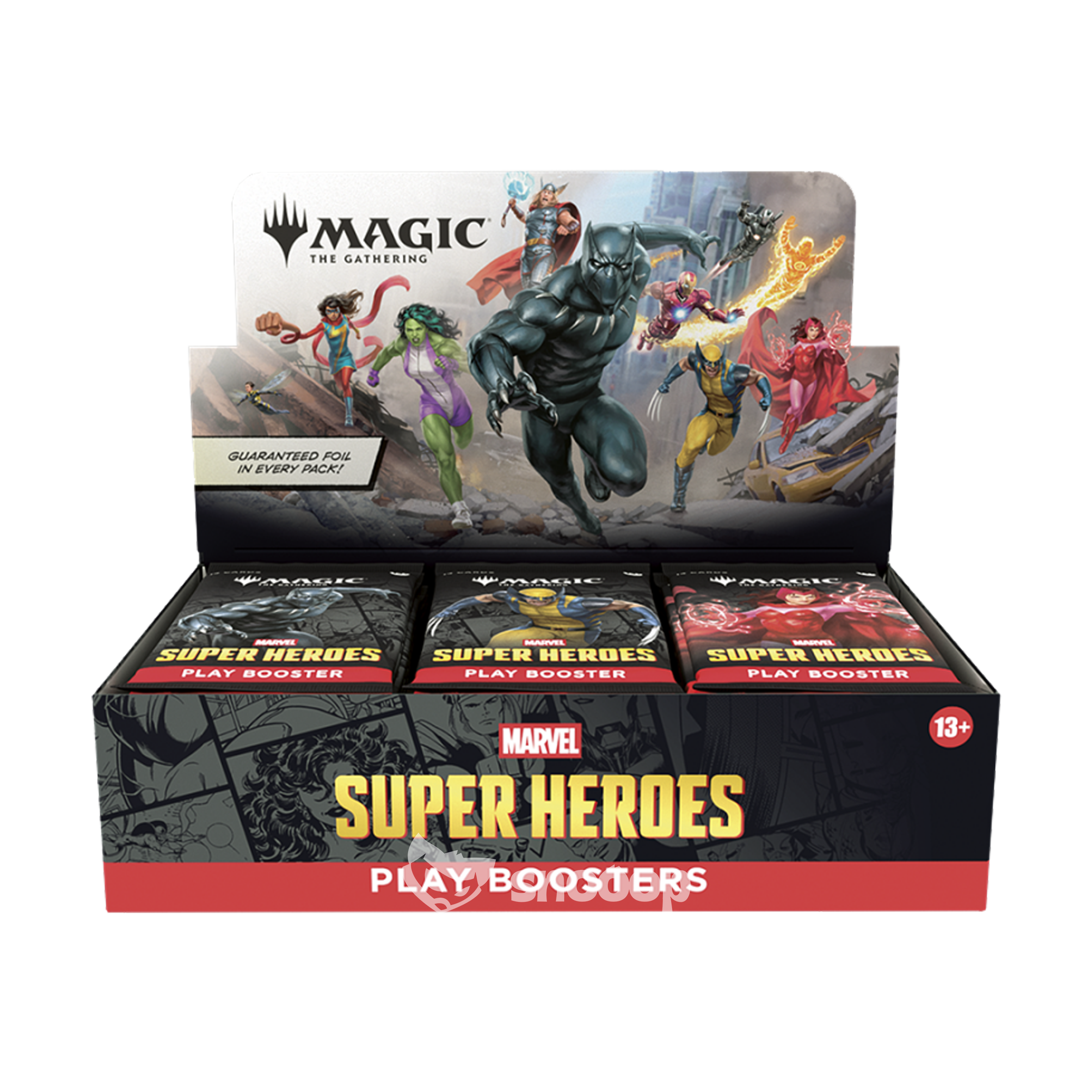 Précommande Display (Boîte de 30 Boosters) | Magic The Gathering | Boosters de Jeu | Marvel Super Heroes | 🇫🇷