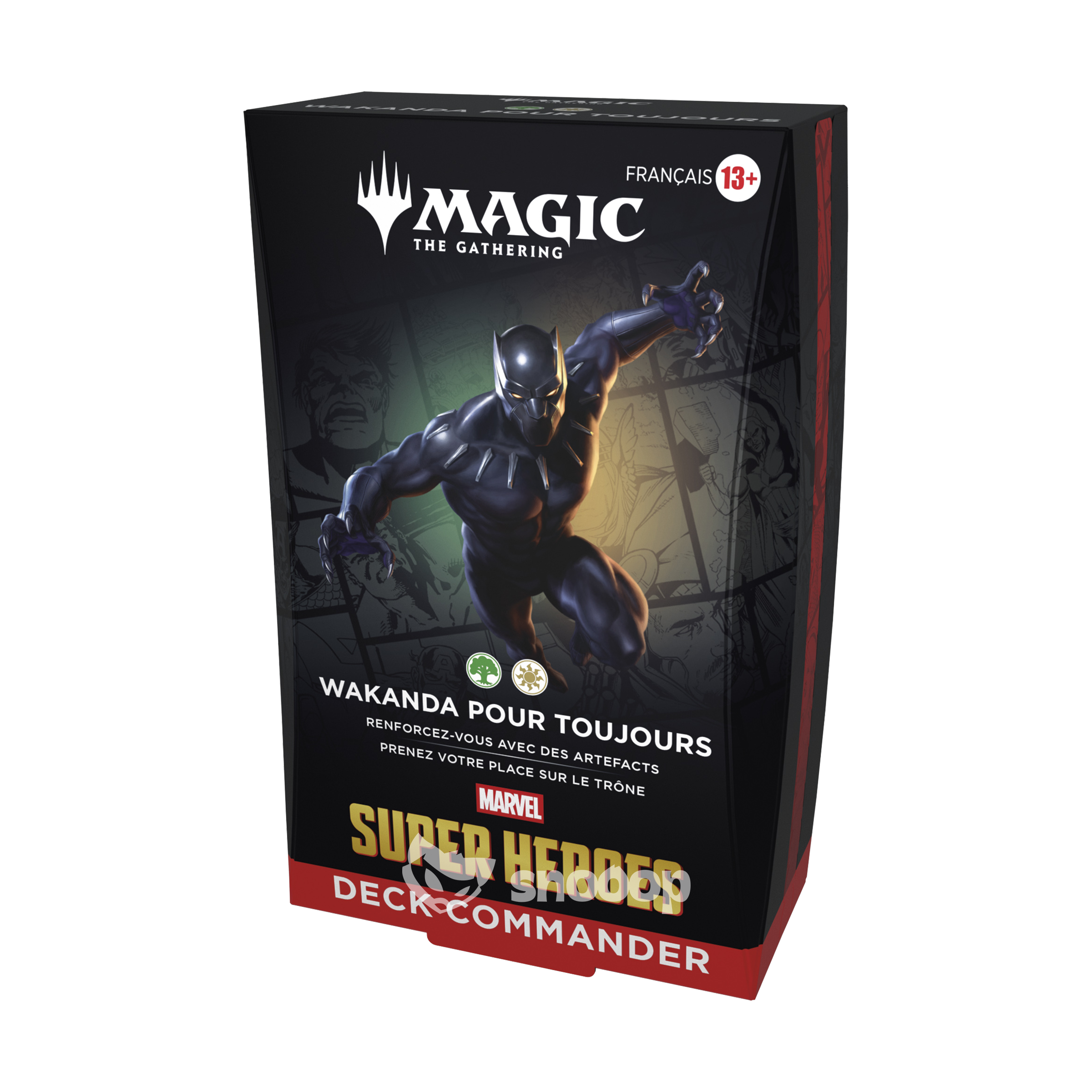 Précommande Deck | Magic The Gathering | Deck commander | Marvel Super Heroes | Wakanda pour Toujours | 🇫🇷