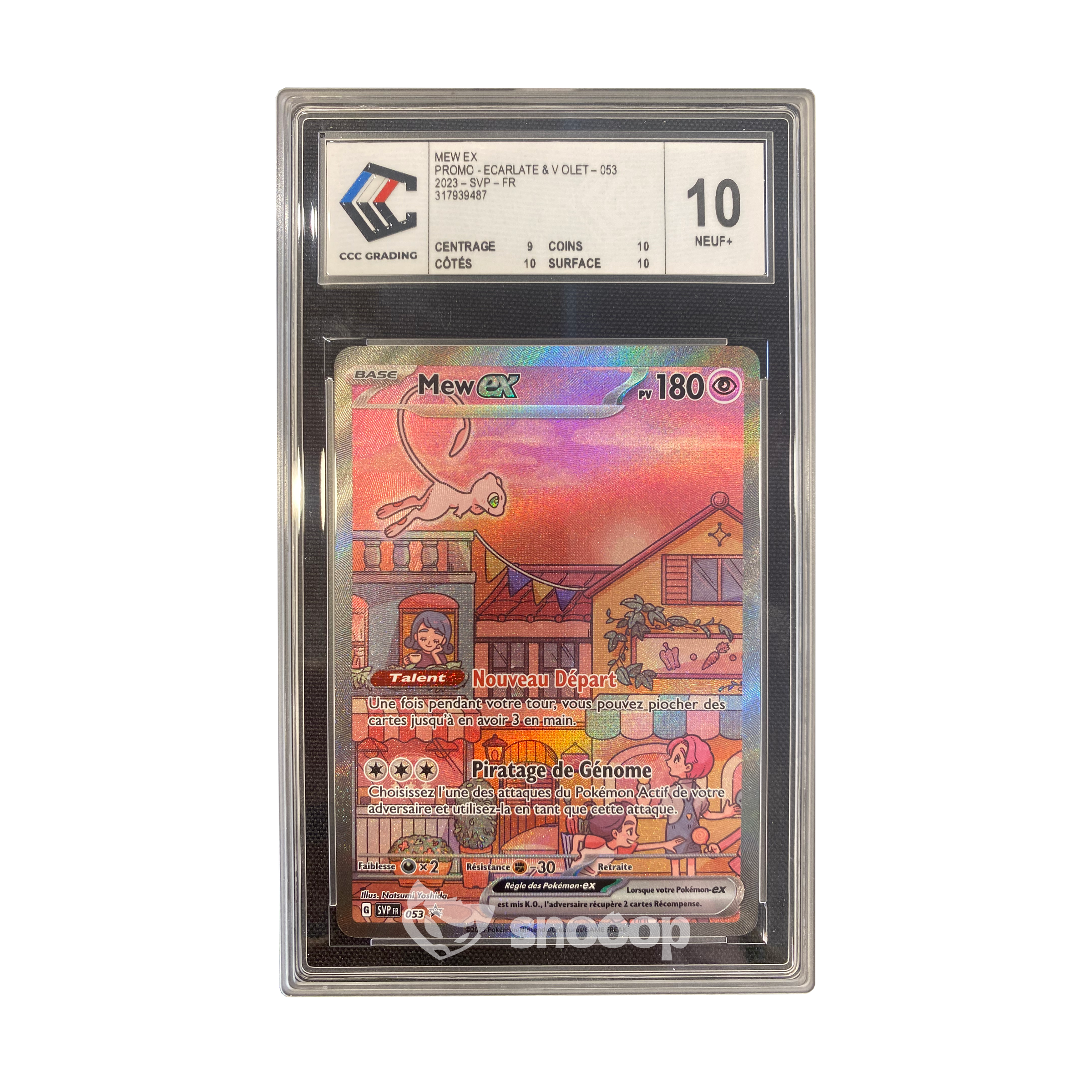 Carte Gradée | Pokémon | CCC | Mew EX Svp-Promo | CCC 10 | 🇫🇷