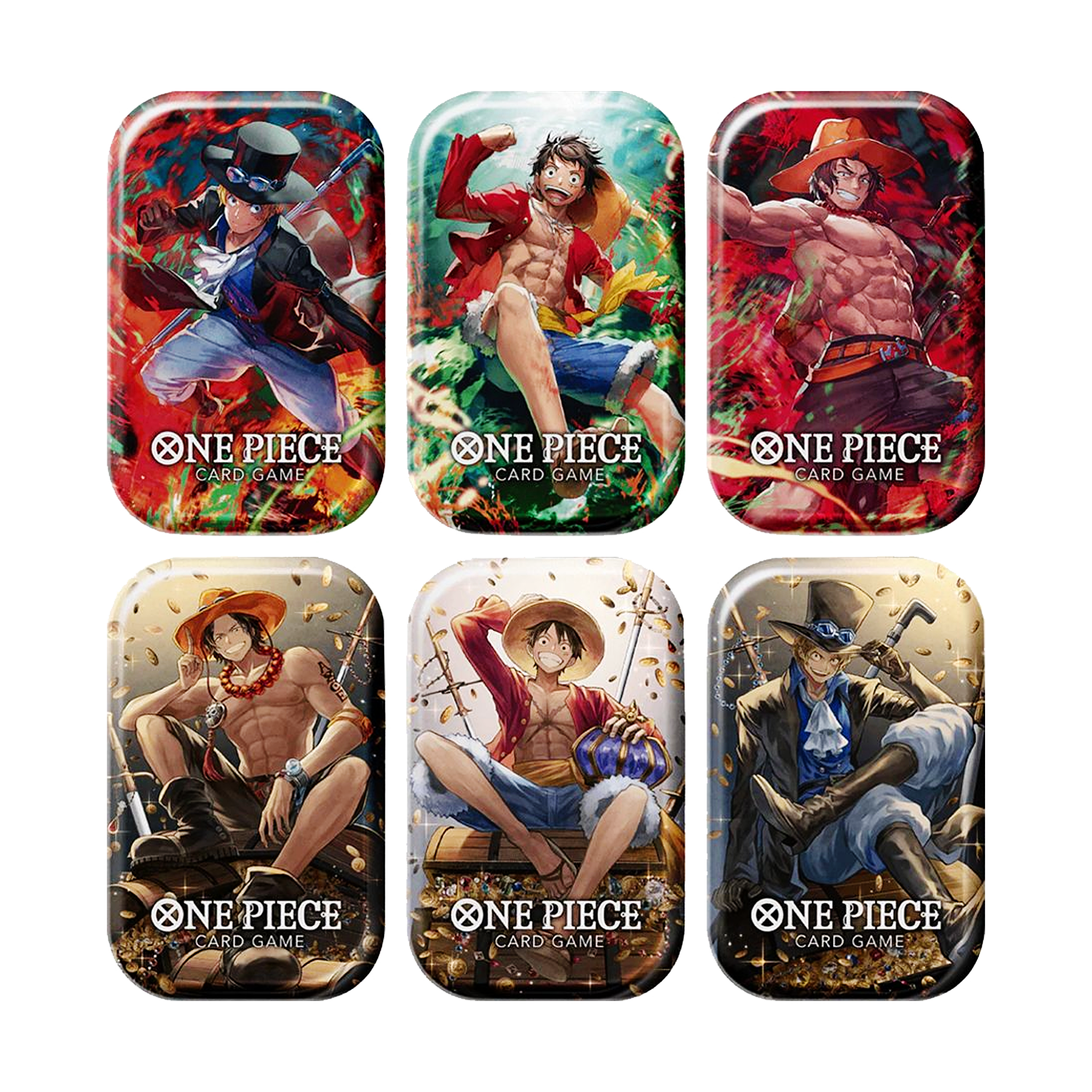 Mini-Tin | One Piece | Mini-Tin Pack Set VOL.1 | Lot de 6 | 🇯🇵