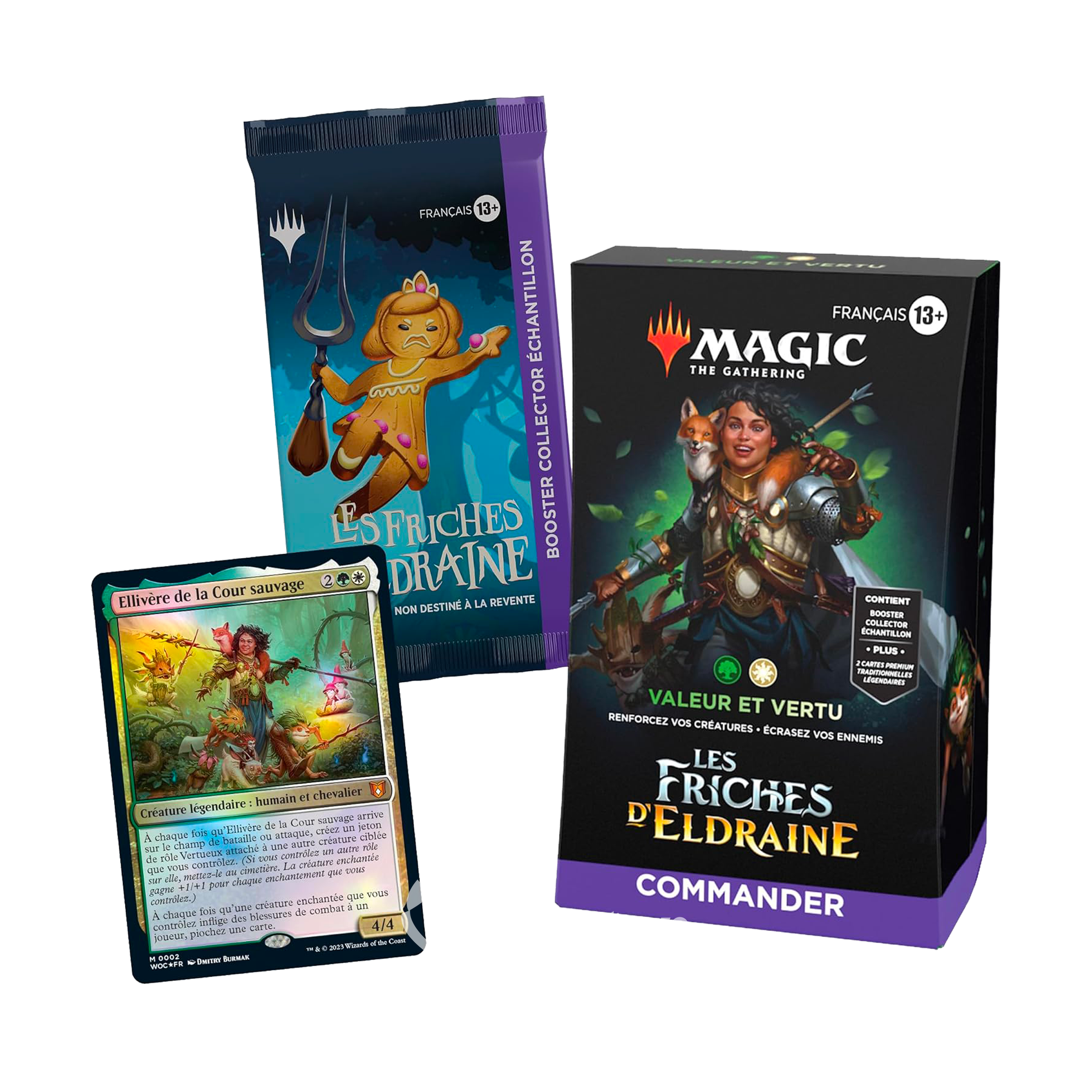 Deck | Magic The Gathering | Deck commander | Les Friches d'Eldraine | Valeur et Vertu | 🇫🇷