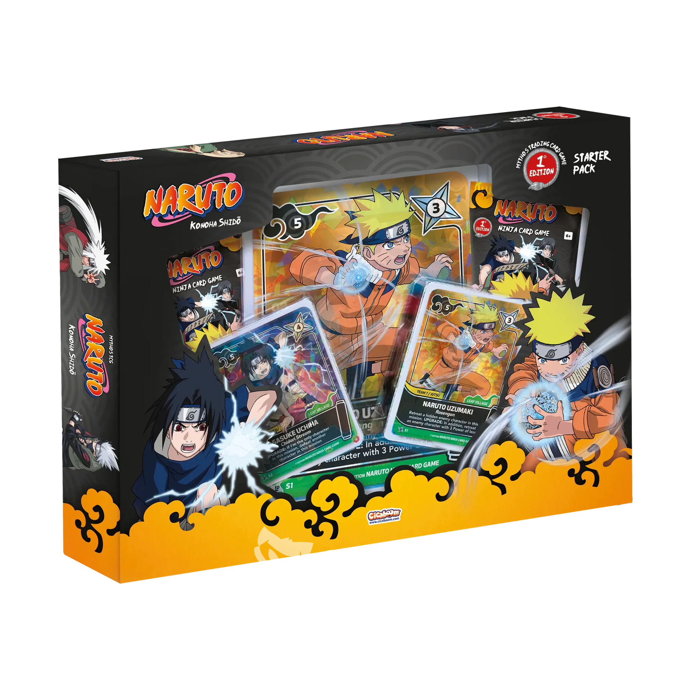 A Paraître Coffret | Naruto Mythos TCG | Spécial Pack Naruto et Sasuke : Konoha Shidō | 🇫🇷