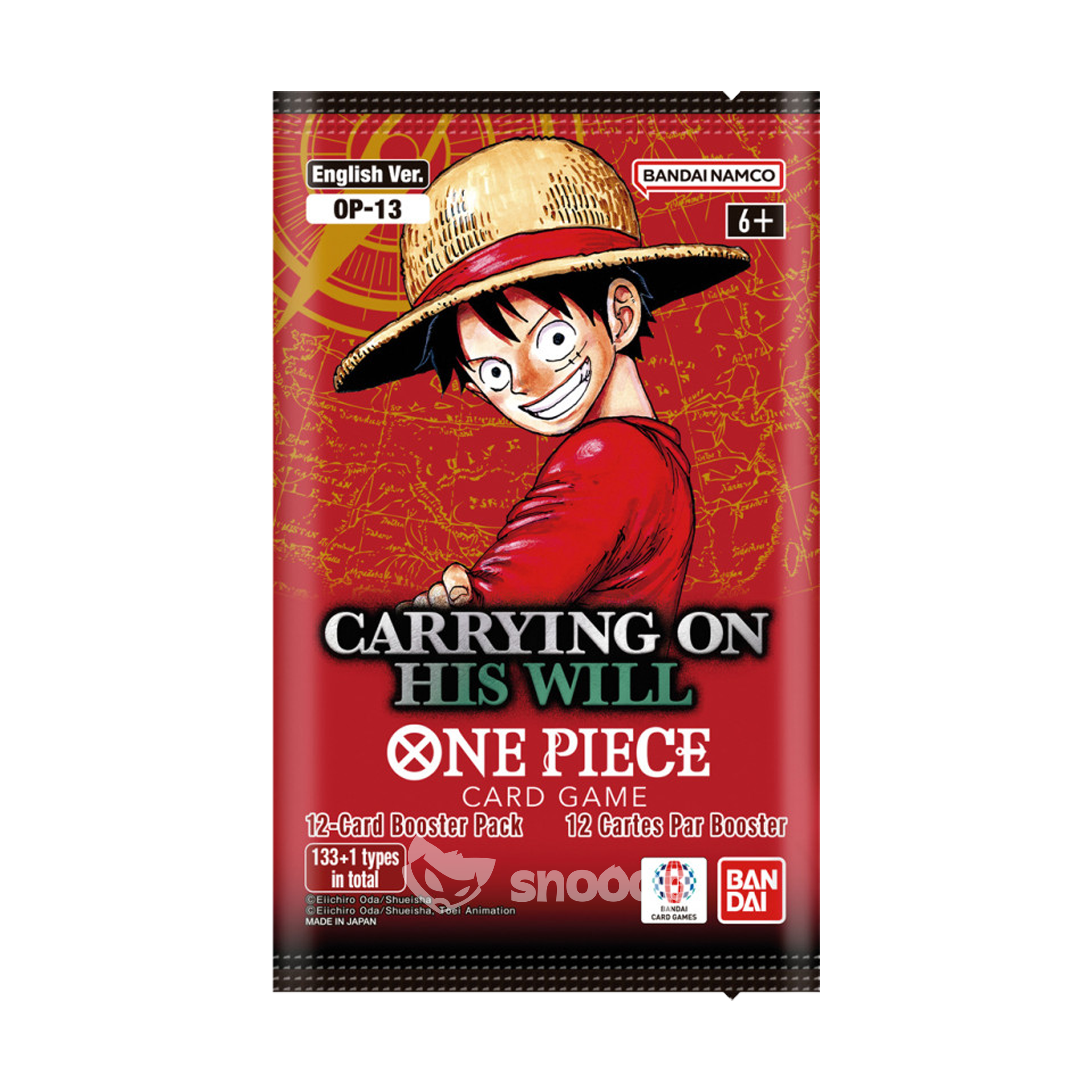 PrĂ©commande | Booster | One Piece | OP-13 | Carrying on His Will | đŹđ§