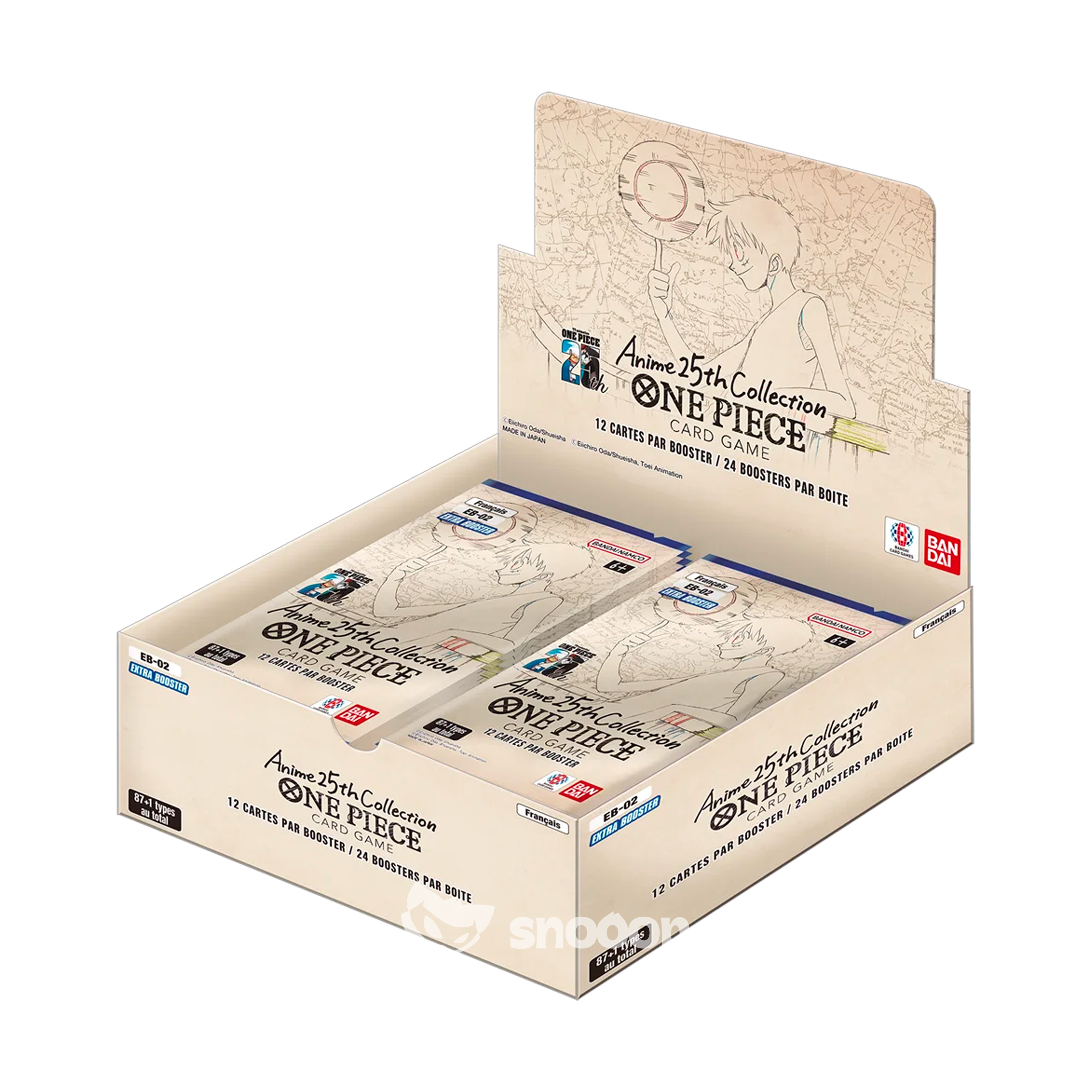 Display | One Piece | EB-02 | Anime 25th Collection | 🇫🇷