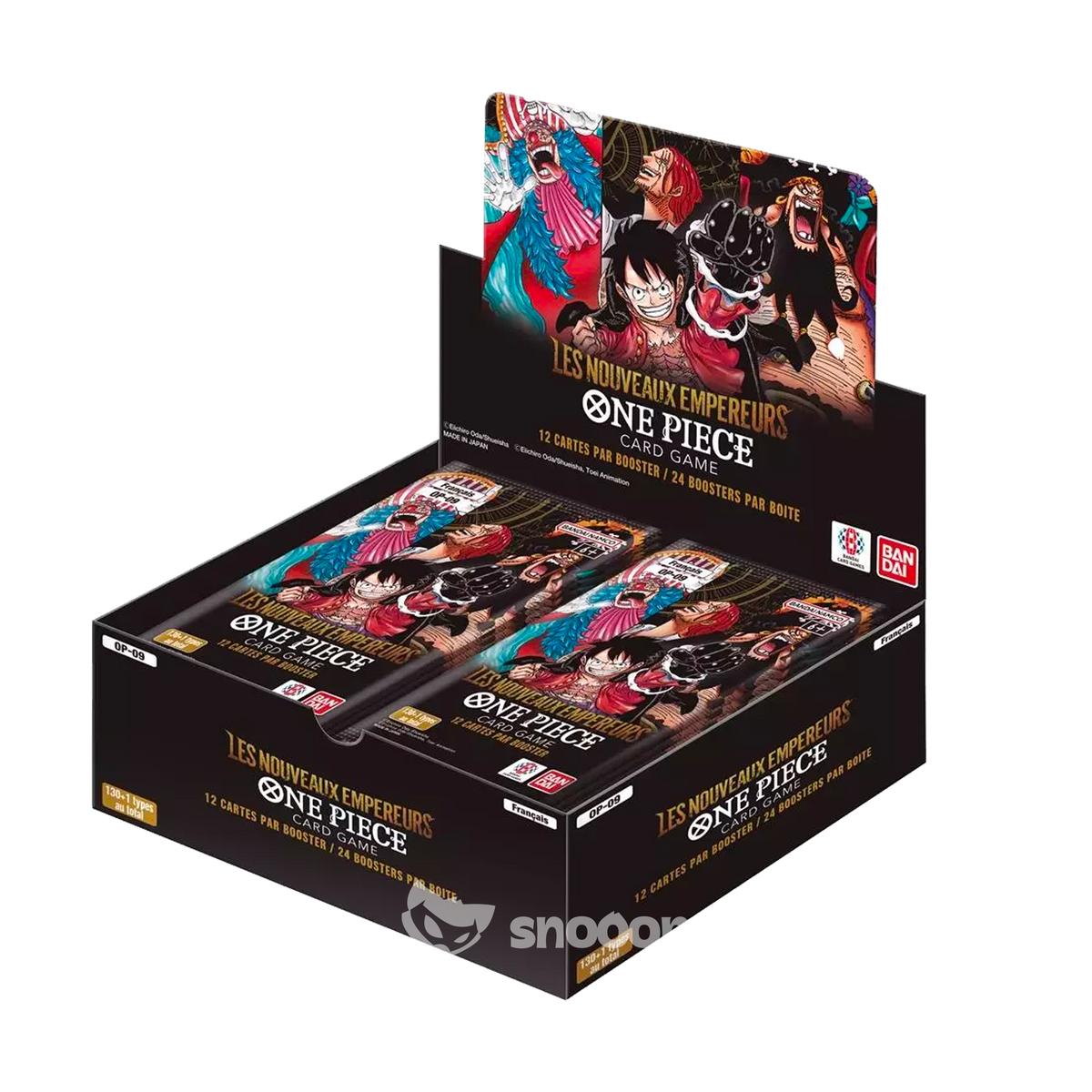 One Piece – Display 24 Boosters OP-09 "Les Nouveaux Empereurs" – Version Française – 288 Cartes Au Total
