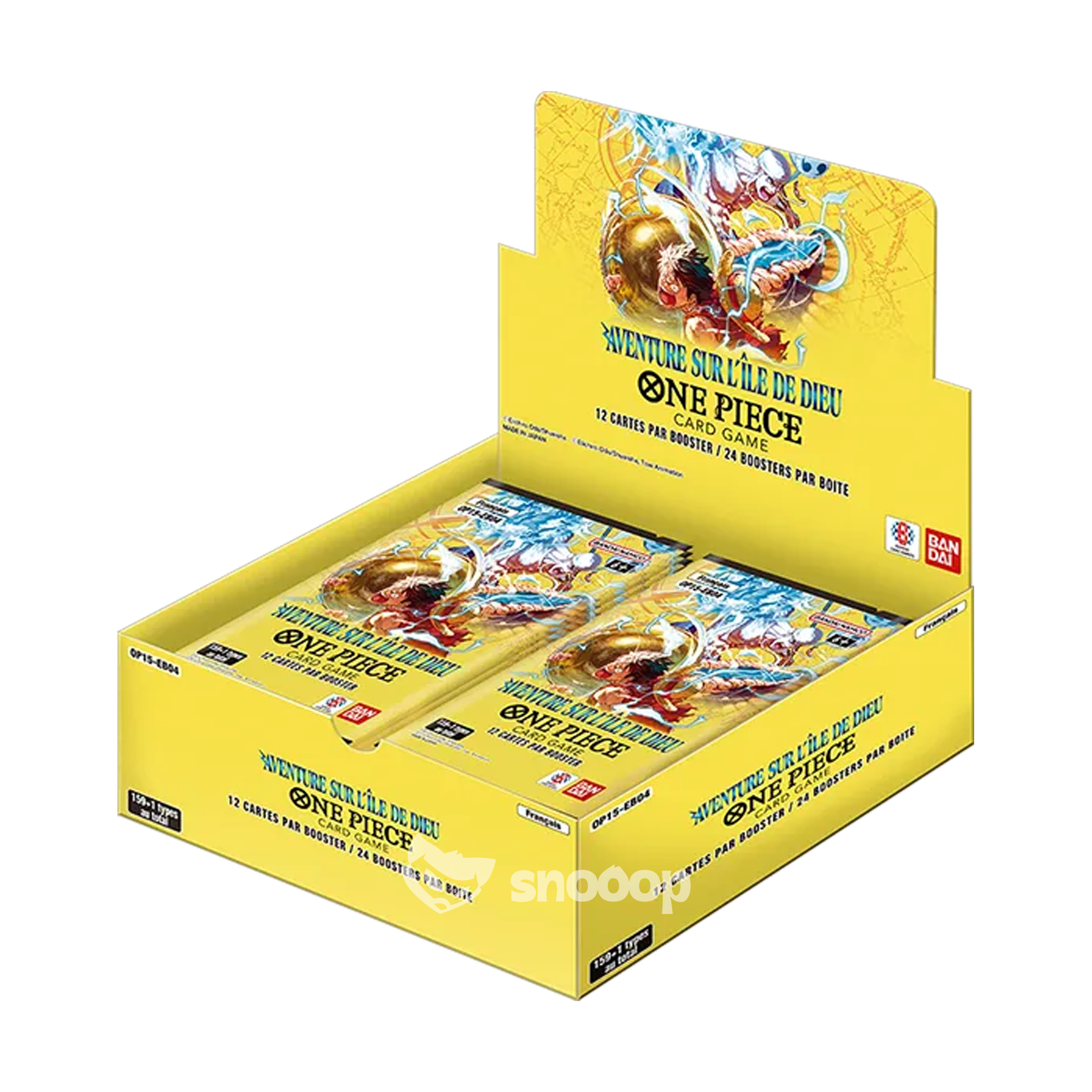 A paraitre Display | One Piece | OP-15 | Aventure sur l'île de Dieu | 🇫🇷