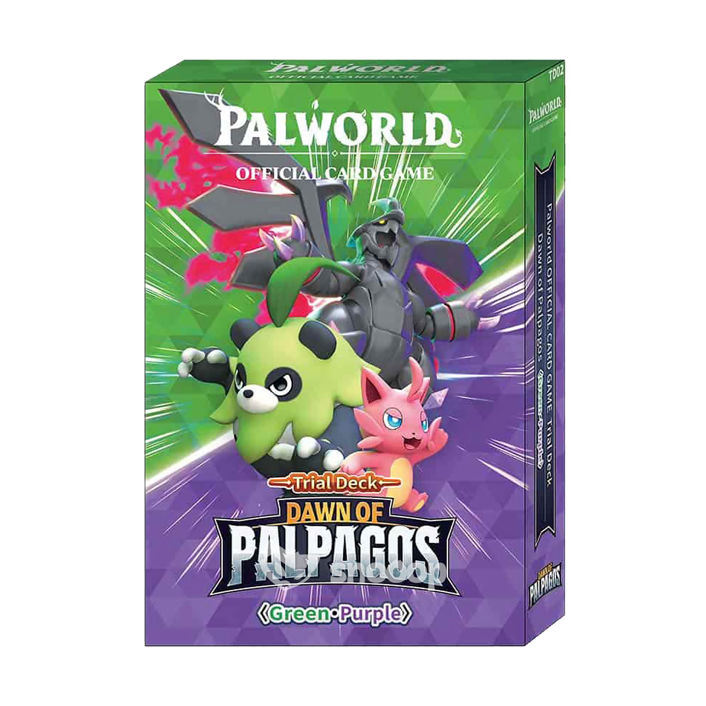 Précommande Trial Deck Green-Purple | Palworld | BP-01 Dawn of Palpagos | 🇬🇧
