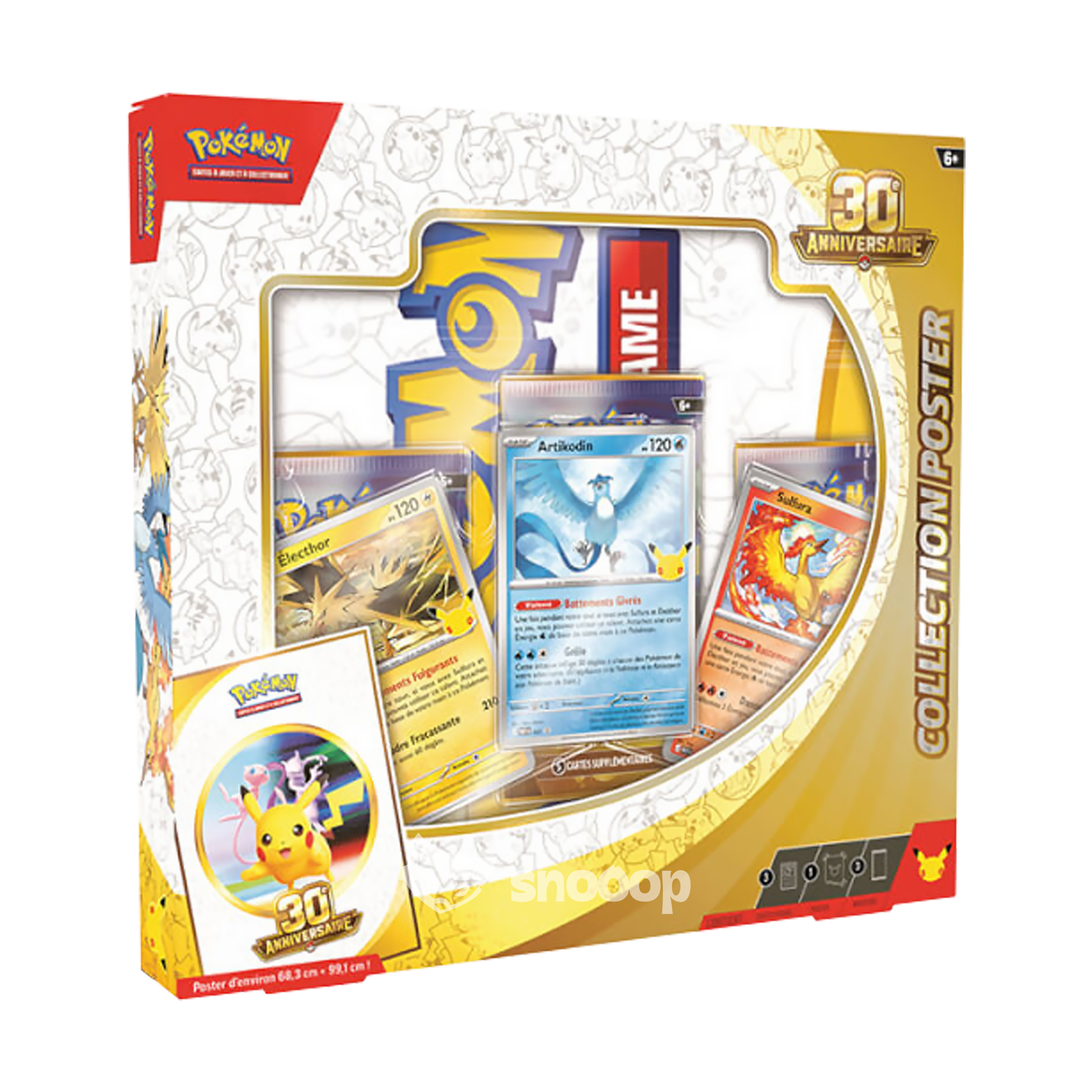 A Paraitre Coffret | Pokémon | 30e Anniversaire | Collection Poster | 🇫🇷