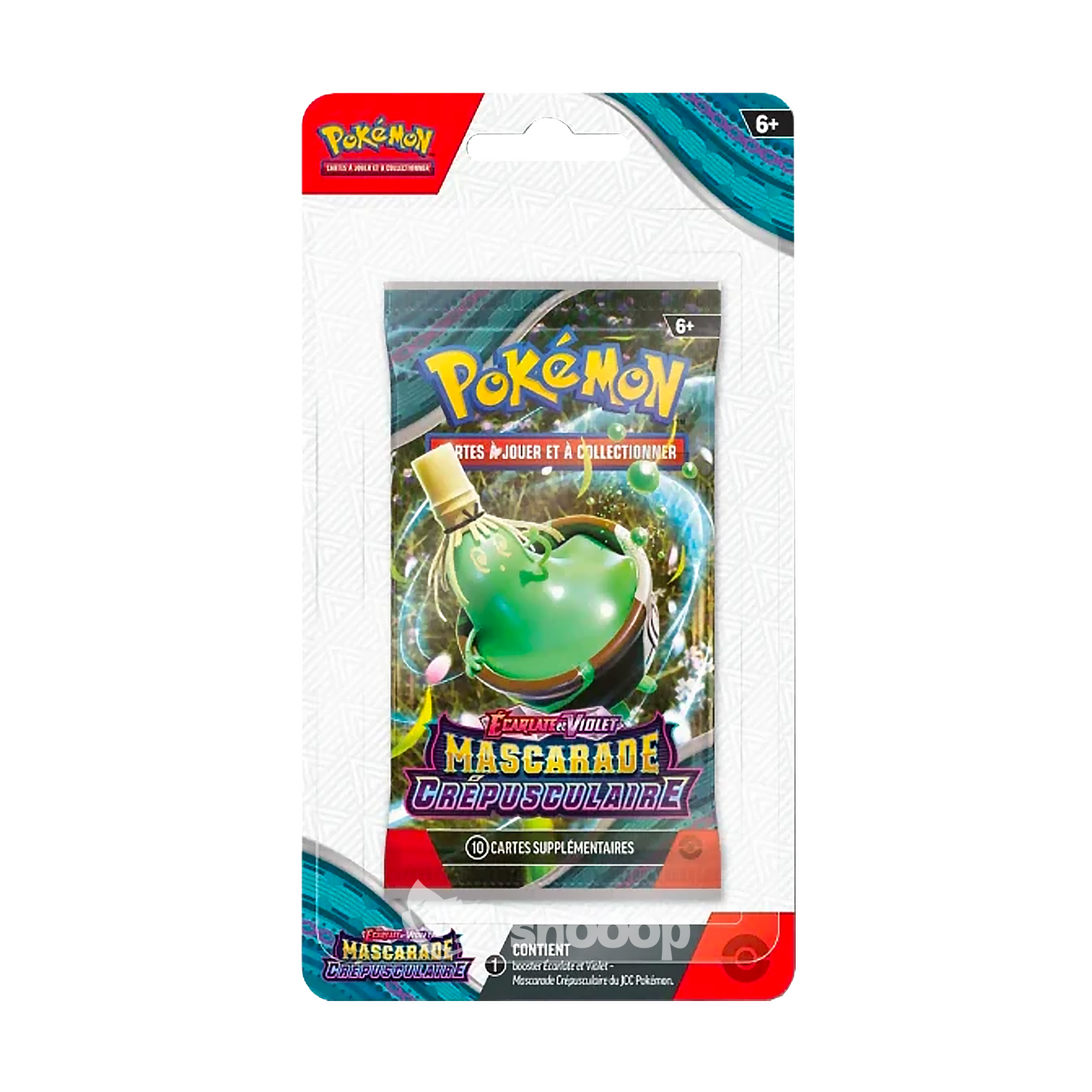Booster sous Blister | Pokémon | Écarlate et Violet | Mascarade Crépusculaire (EV06) | 🇫🇷