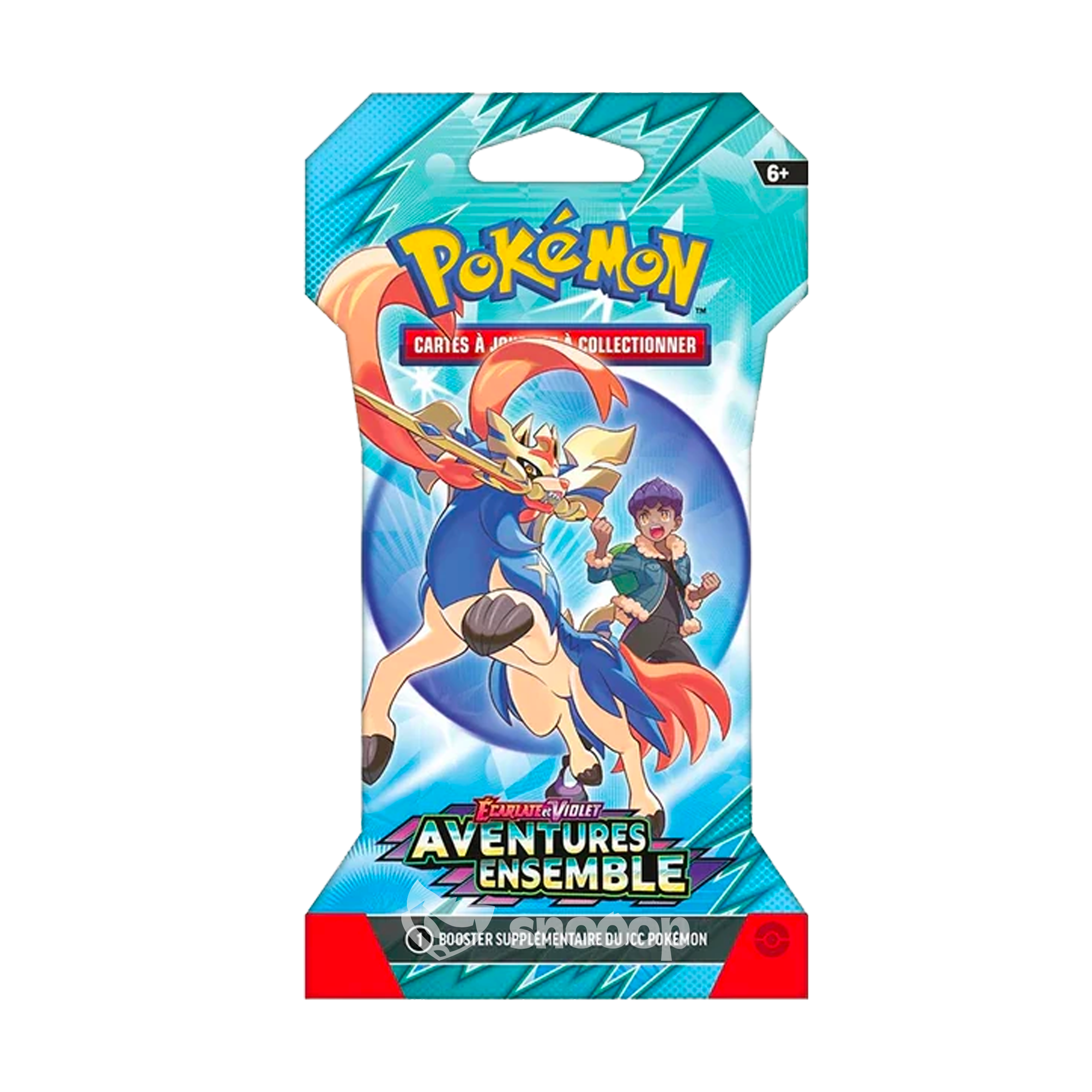Booster sous Blister | Pokémon | Écarlate et Violet | Aventures Ensemble (EV9) | 🇫🇷