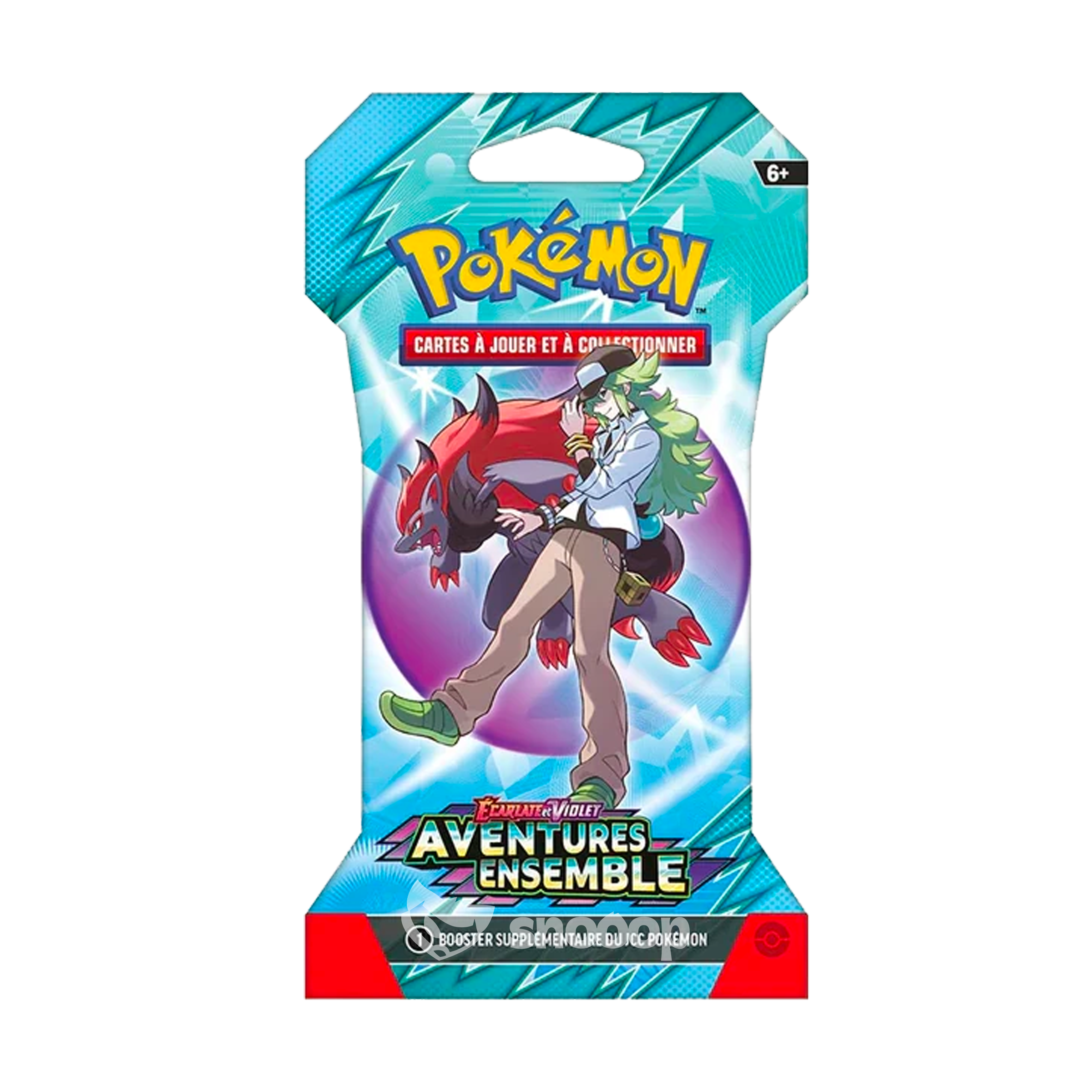 Booster sous Blister | Pokémon | Écarlate et Violet | Aventures Ensemble (EV9) | 🇫🇷