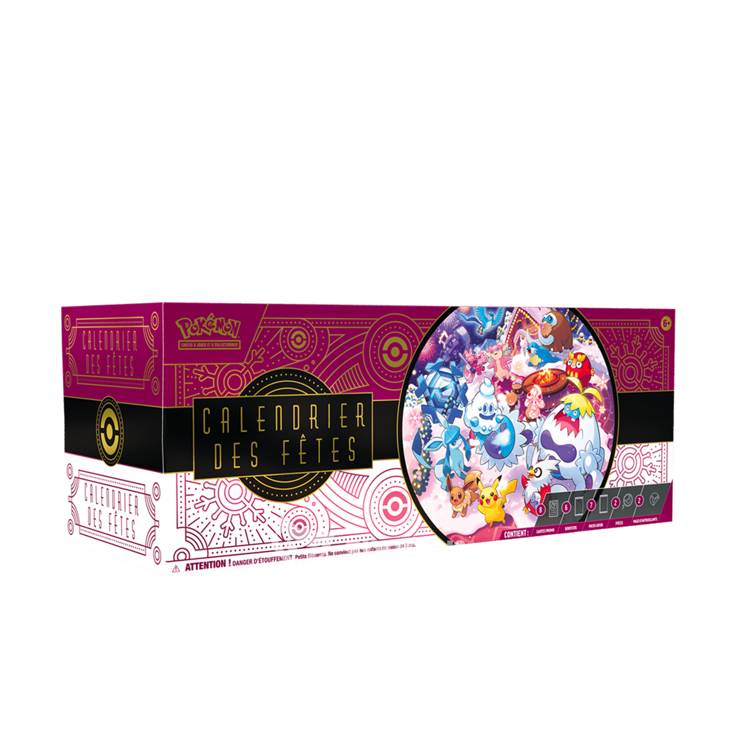 Coffret | PokĂ©mon | Calendrier des fĂȘtes 2025 | đ«đ·