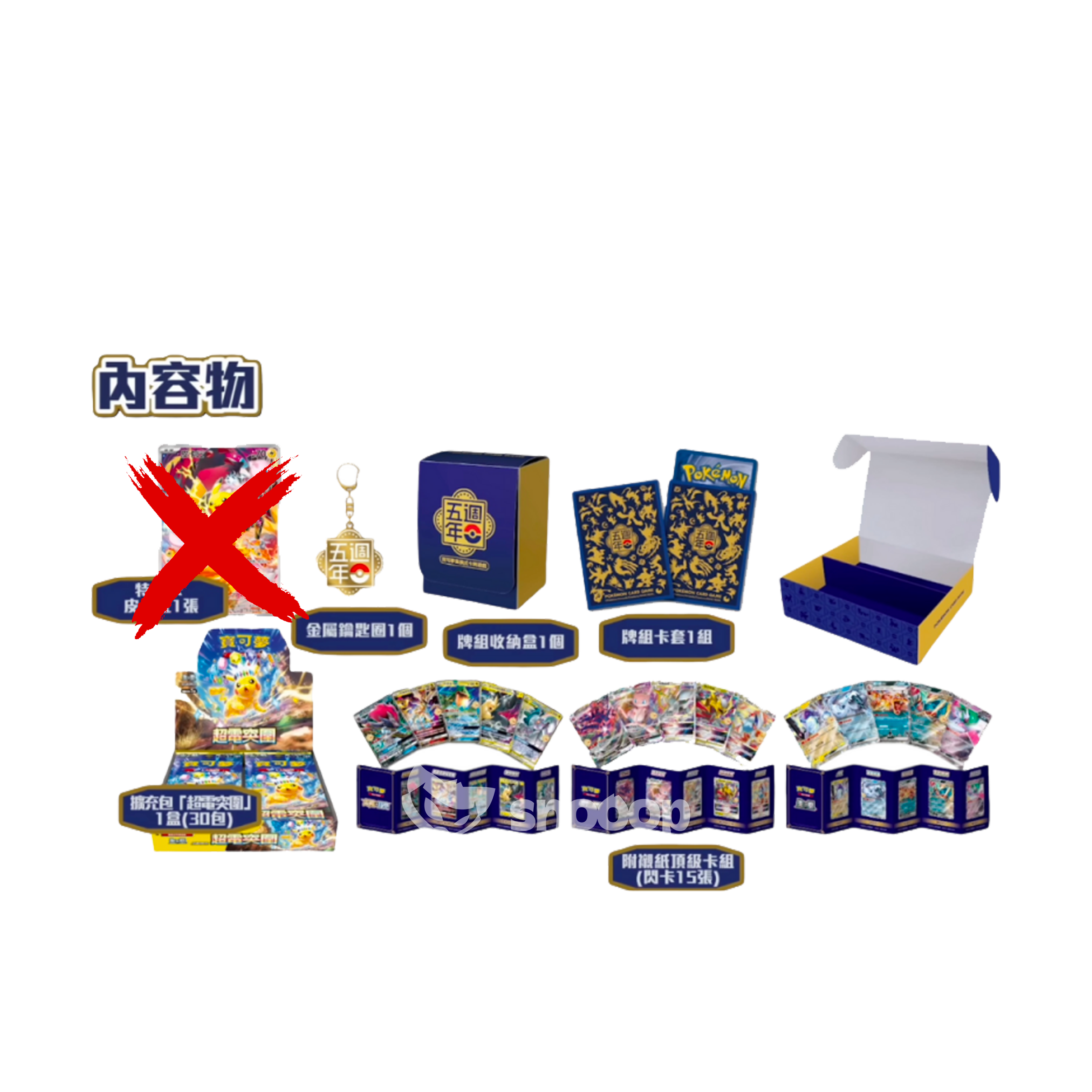 Promo Pikachu Absente | Coffret Premium | PokĂ©mon | 5th Anniversary | đšđł