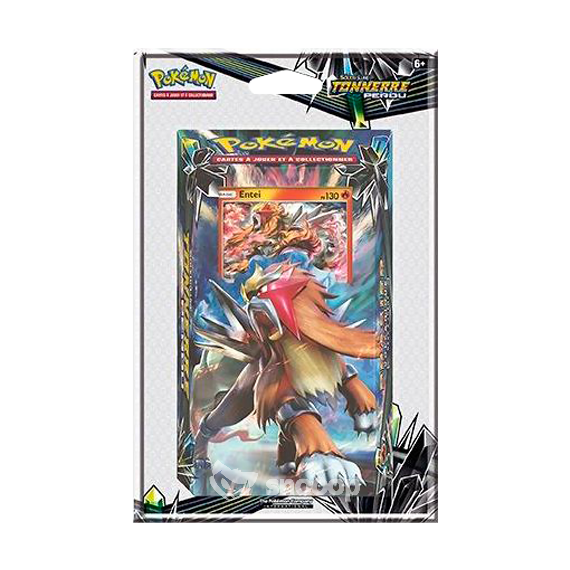 Deck sous Blister | Pokémon | Tonnerre Perdu | Entei | 🇫🇷