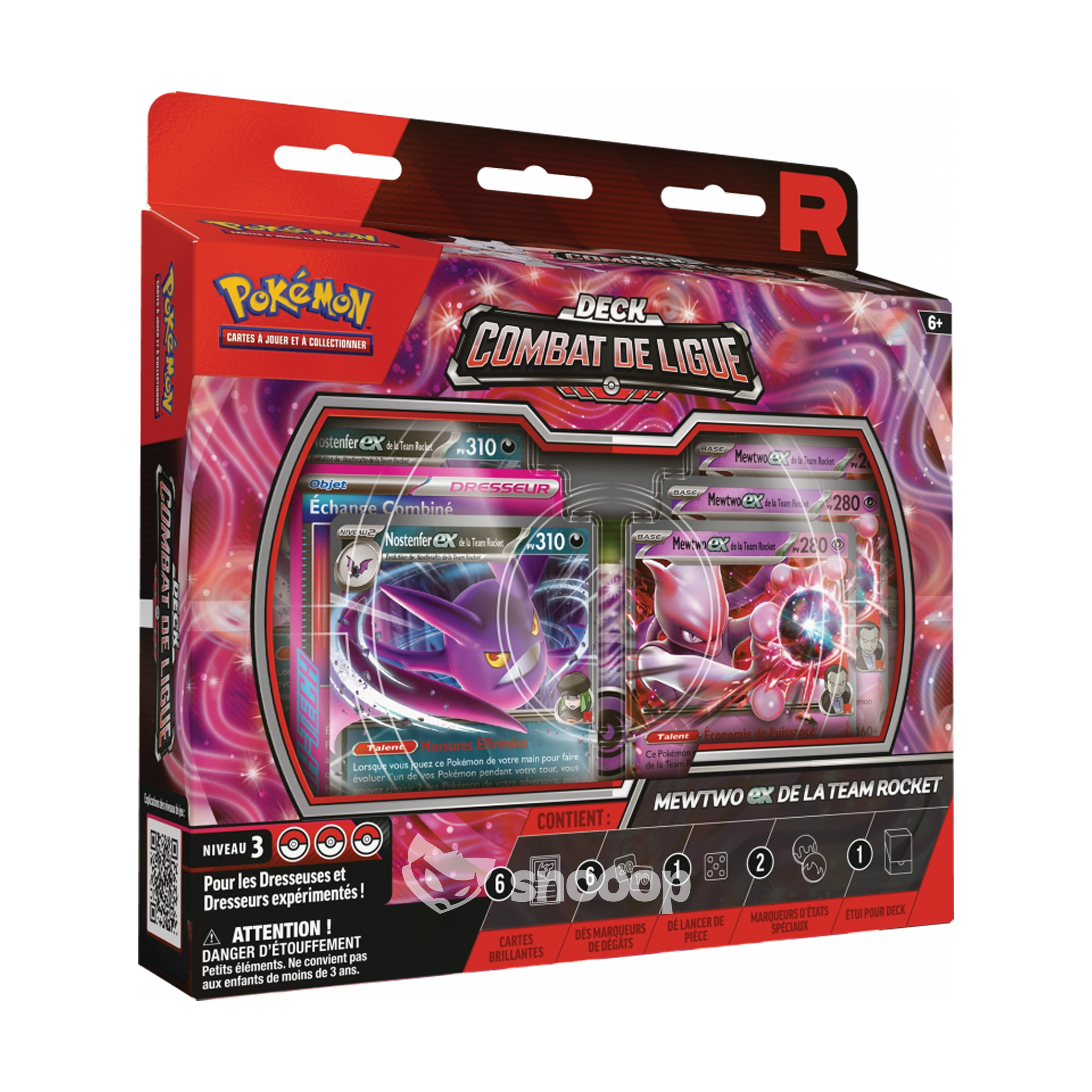 Deck | Pokémon | Mewtwo Ex de la Team Rocket | 🇫🇷