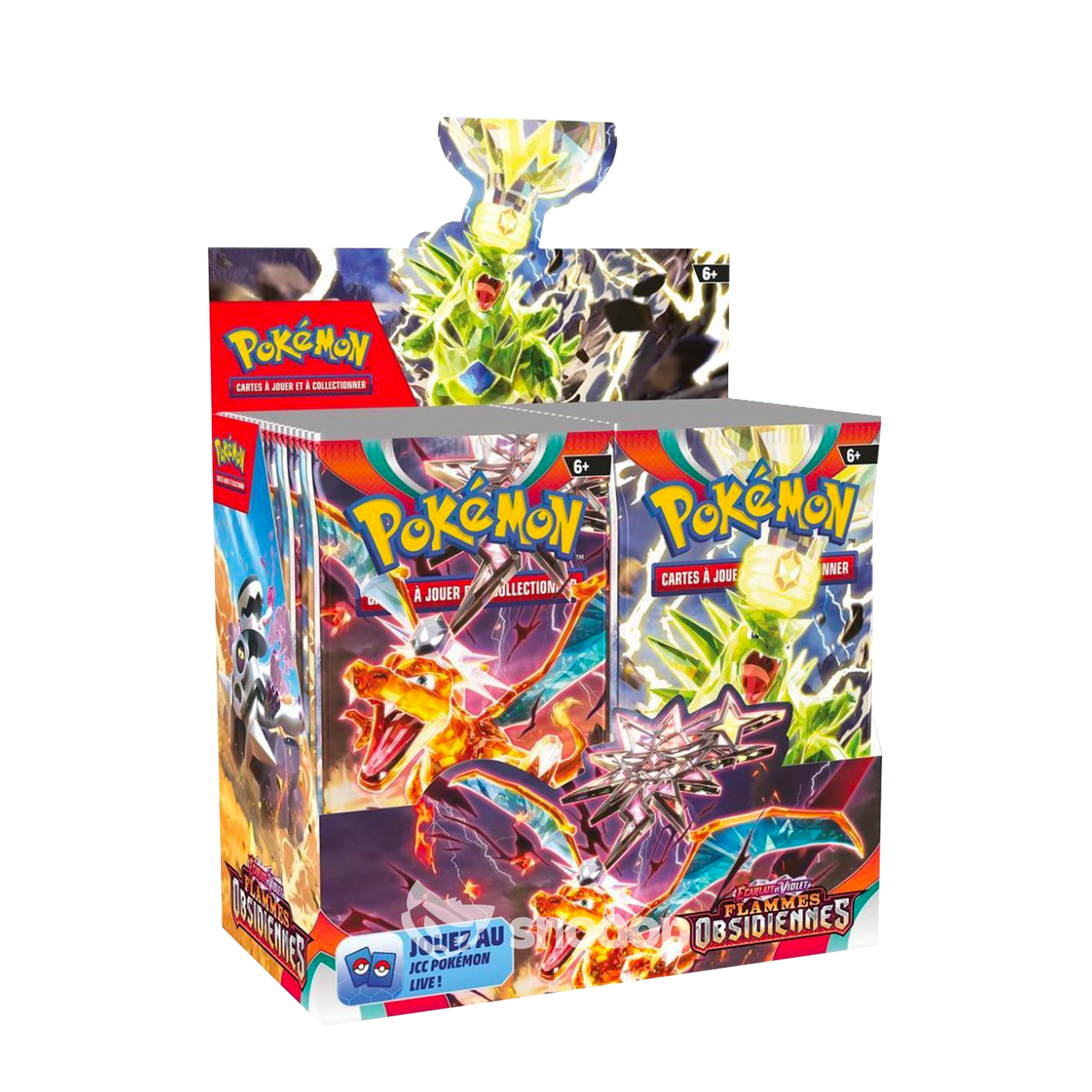 Display (36 boosters) | Pokémon | Écarlate et Violet | Flammes Obsidiennes (EV03) | 🇫🇷