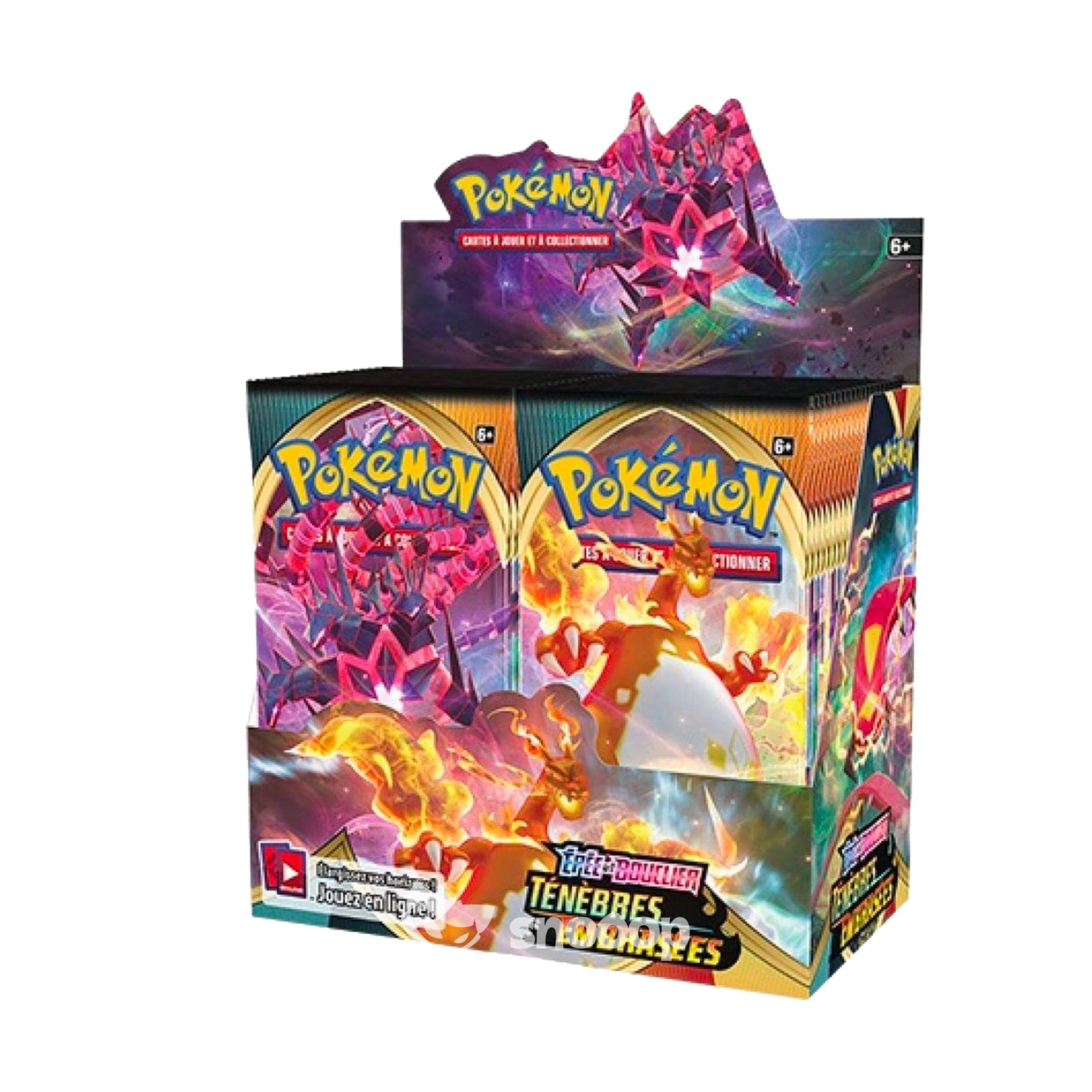 Display (36 boosters) | Pokémon | Épée et Bouclier | Ténèbres Embrasées (EB03) | 🇫🇷