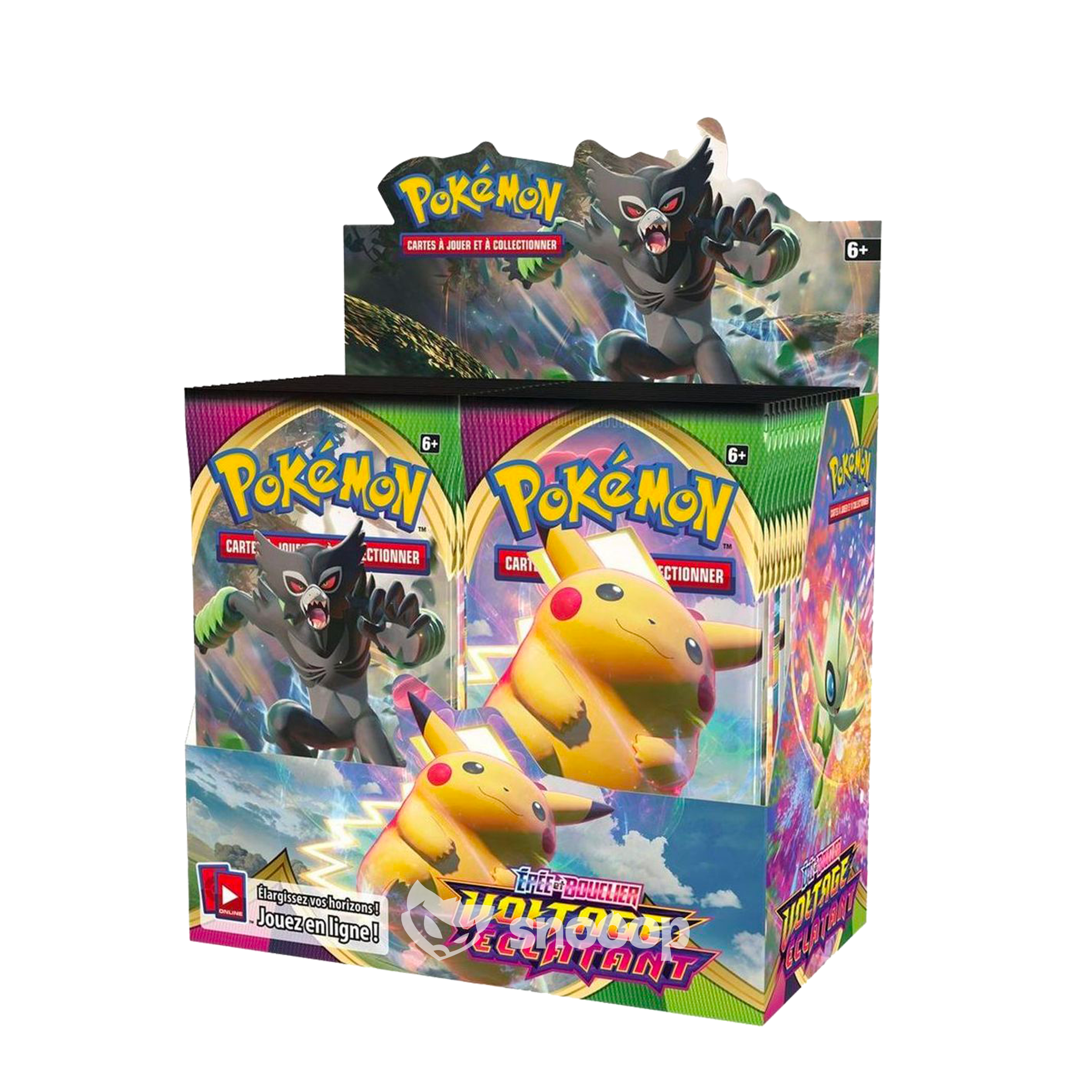 Display (36 boosters) | Pokémon | Épée et Bouclier | Voltage Éclatant (EB04) | 🇫🇷